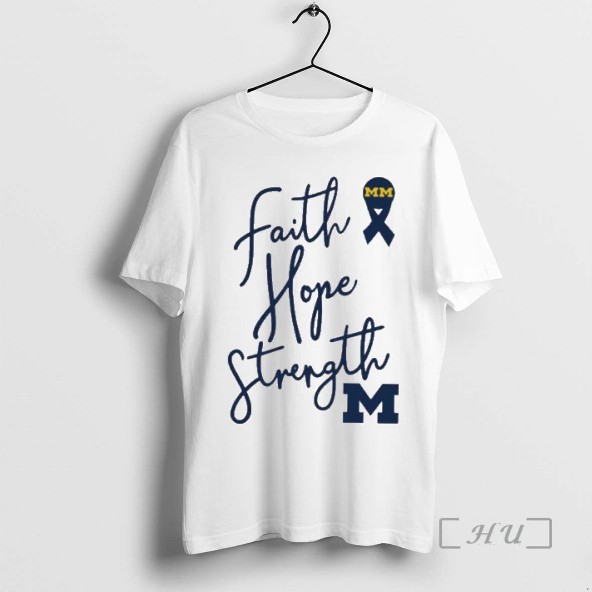 Officials Michigan Faith Hope Strength T-Shirts, Hoodie, Sweatshirt | PopFlextees.com