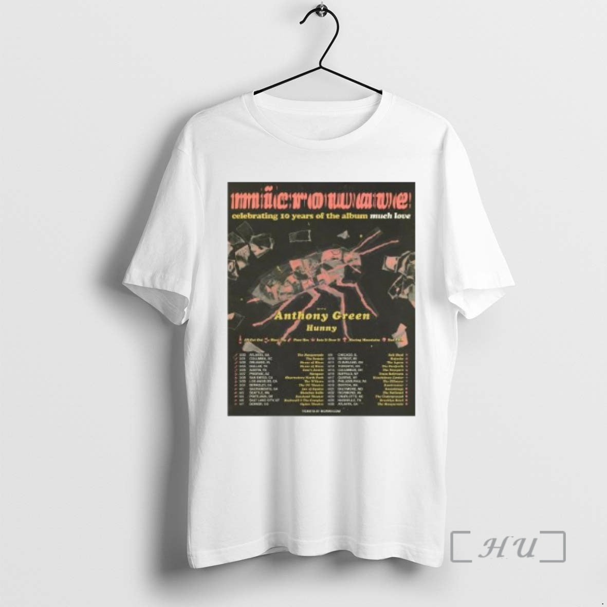 Officials Microwave 10 Year Anniversary Much Love Circle White T-Shirts, Hoodie, Sweatshirt | PopFlextees.com