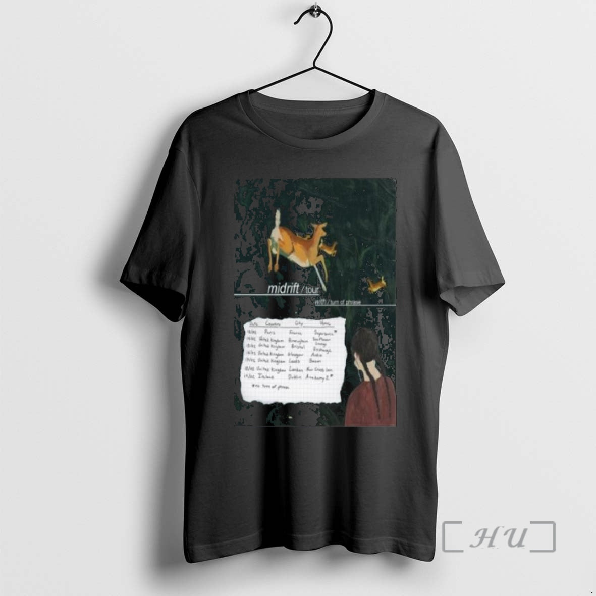 Officials Midrift February Tour 2026 Circle Black T-Shirts, Hoodie, Sweatshirt | PopFlextees.com