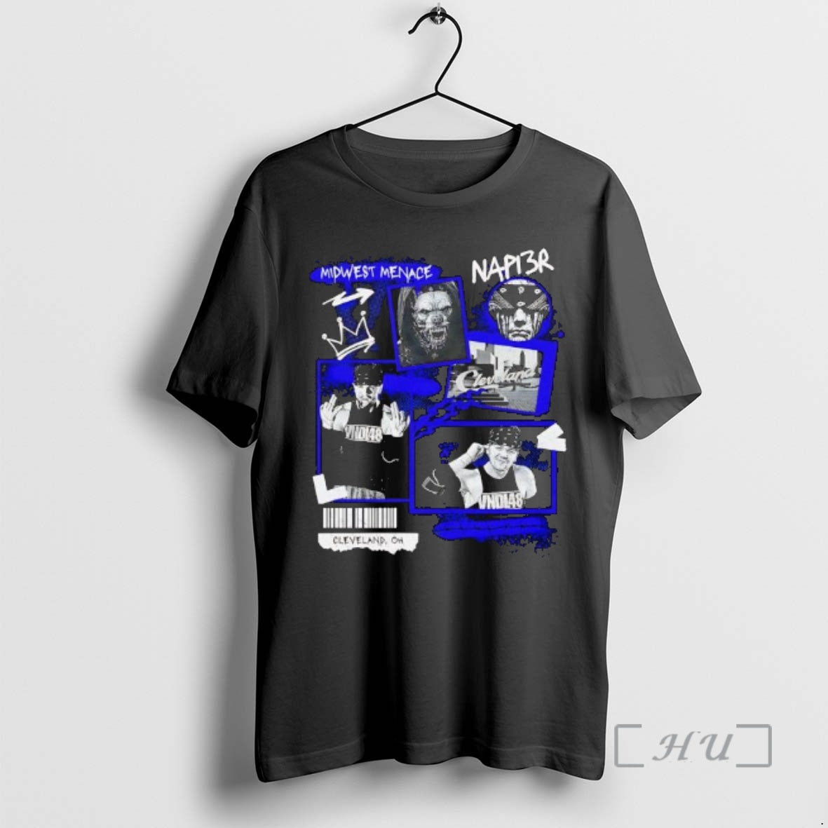Officials Midwest Menace Napi3r Cleveland Oh Graphic T-Shirts, Hoodie, Sweatshirt | PopFlextees.com