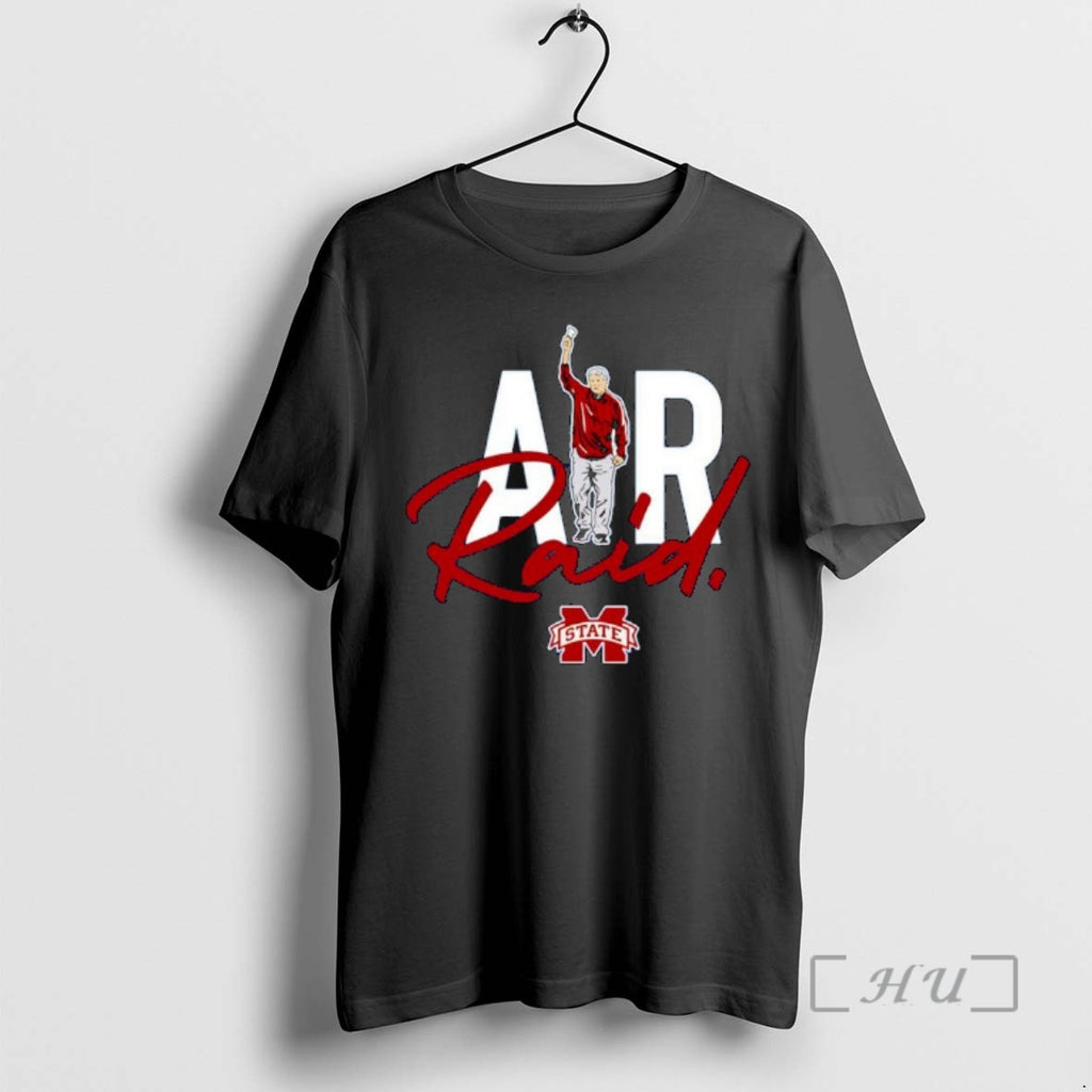 Officials Mike Leach Mississippi State Bulldogs Air Raid Ornaments T-Shirts, Hoodie, Sweatshirt | PopFlextees.com