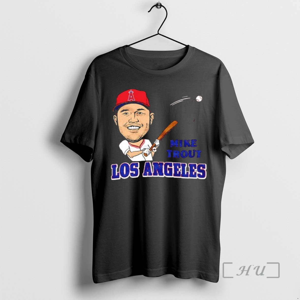 Officials Mike Trout Los Angeles Angels Superstar Caricature T-Shirts, Hoodie, Sweatshirt | PopFlextees.com