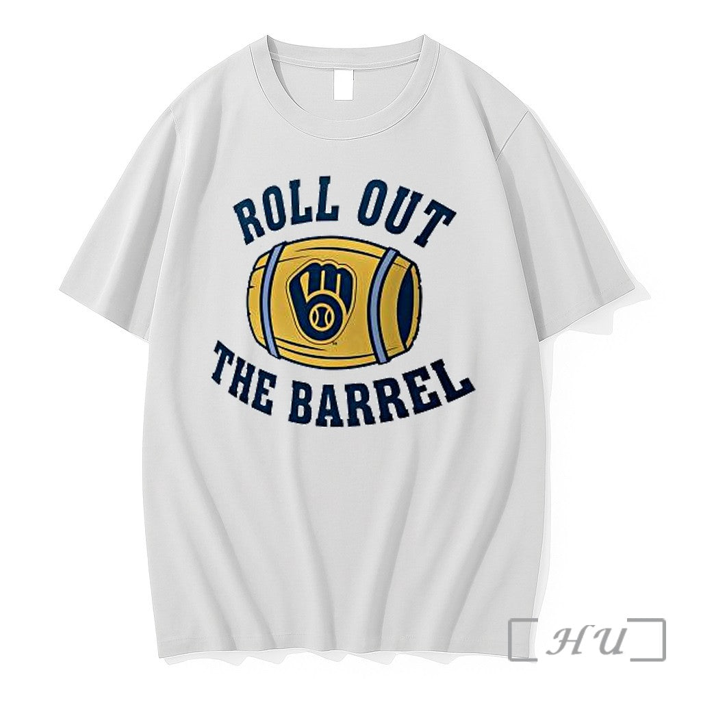 Officials Milwaukee Brewers Roll Out The Barrel Baseball Team Mlb