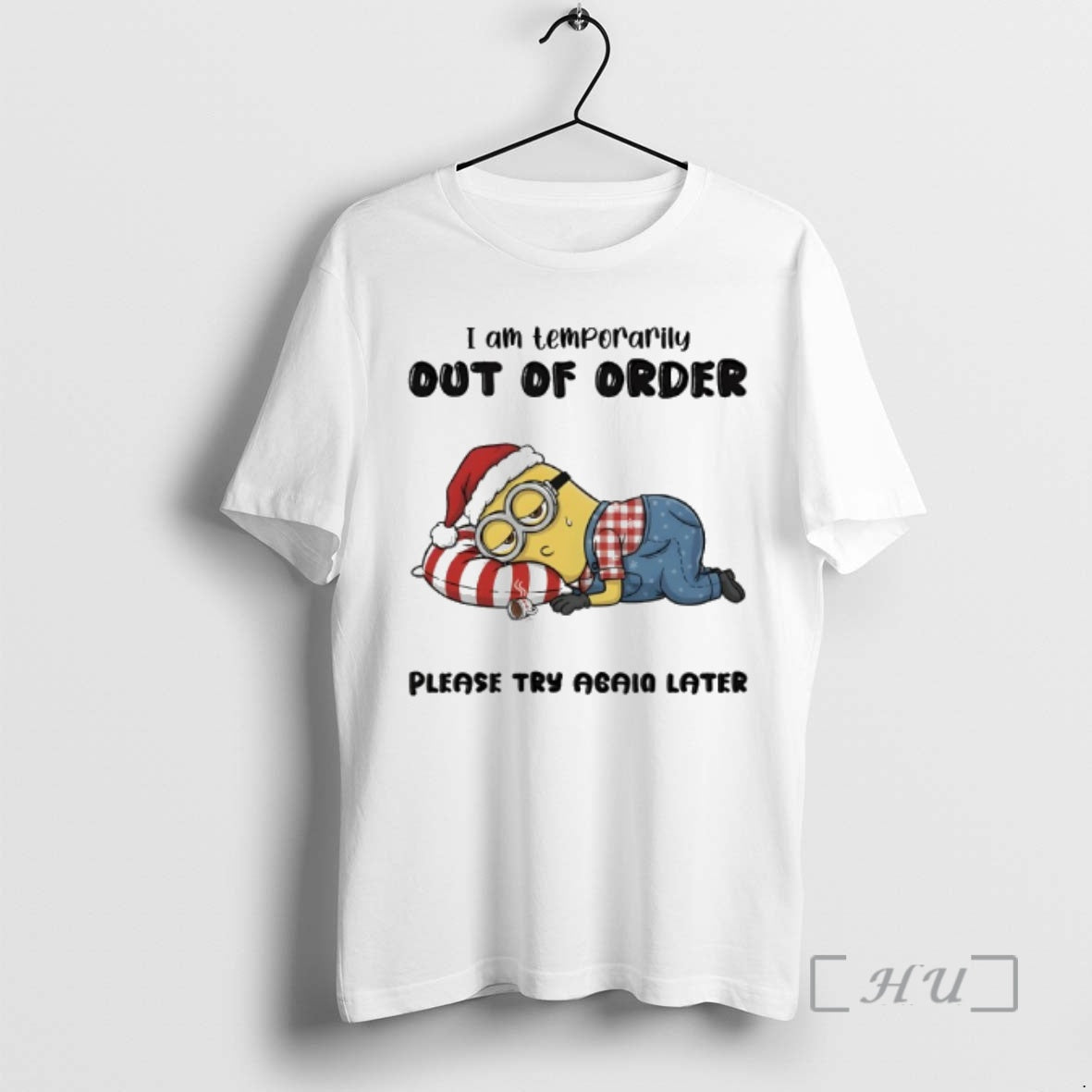 Officials Minion I Am Temporarily Out Of Order Please Try Again Later Premium T Shirts Hoodie, Sweatshirt | PopFlextees.com