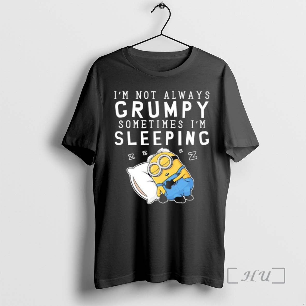 Officials Minion Im Not Always Grumpy Sometimes Im Sleeping T-Shirts, Hoodie, Sweatshirt | PopFlextees.com