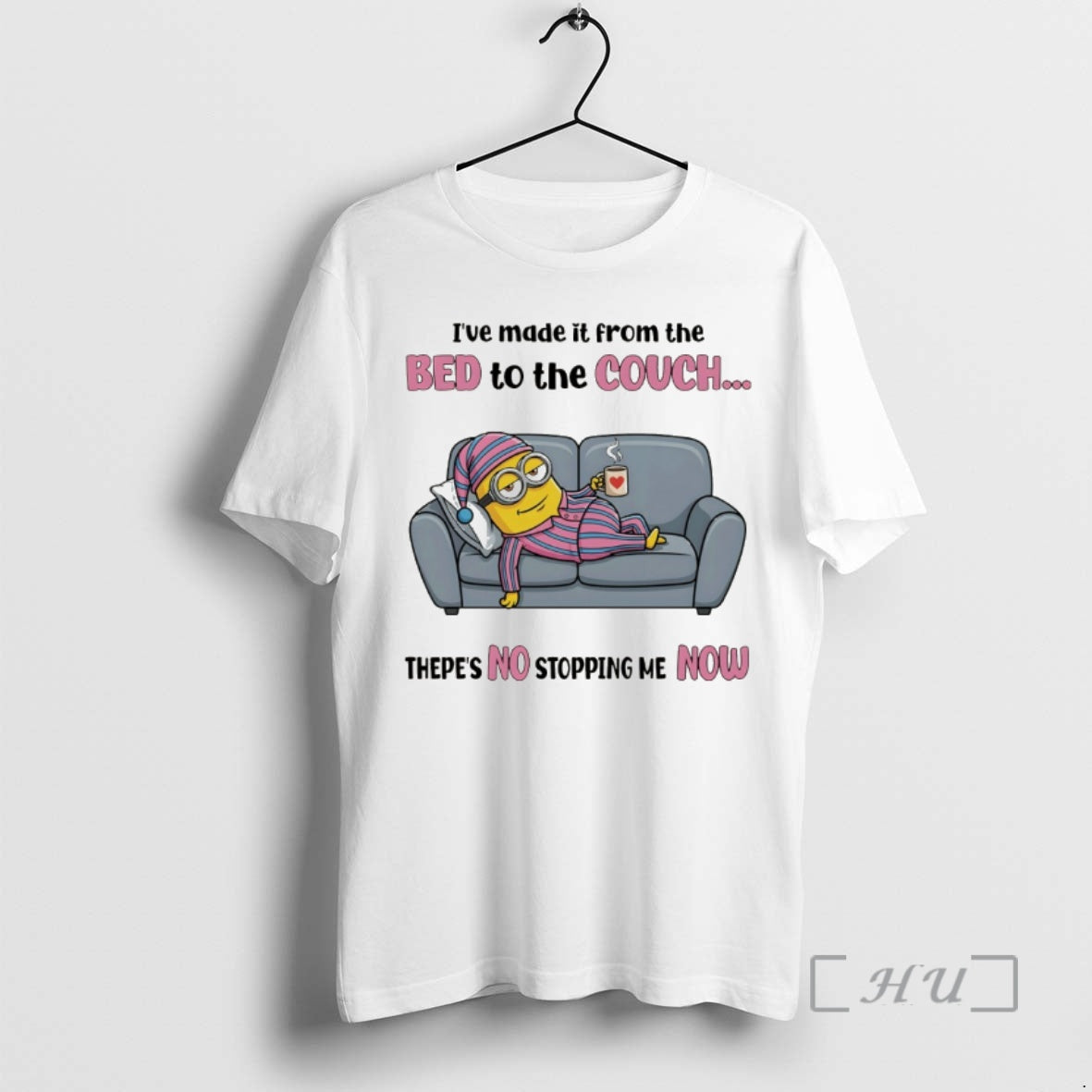 Officials Minion Ive Made It From The Red To The Couch Theres No Stopping Me T-Shirts, Hoodie, Sweatshirt | PopFlextees.com