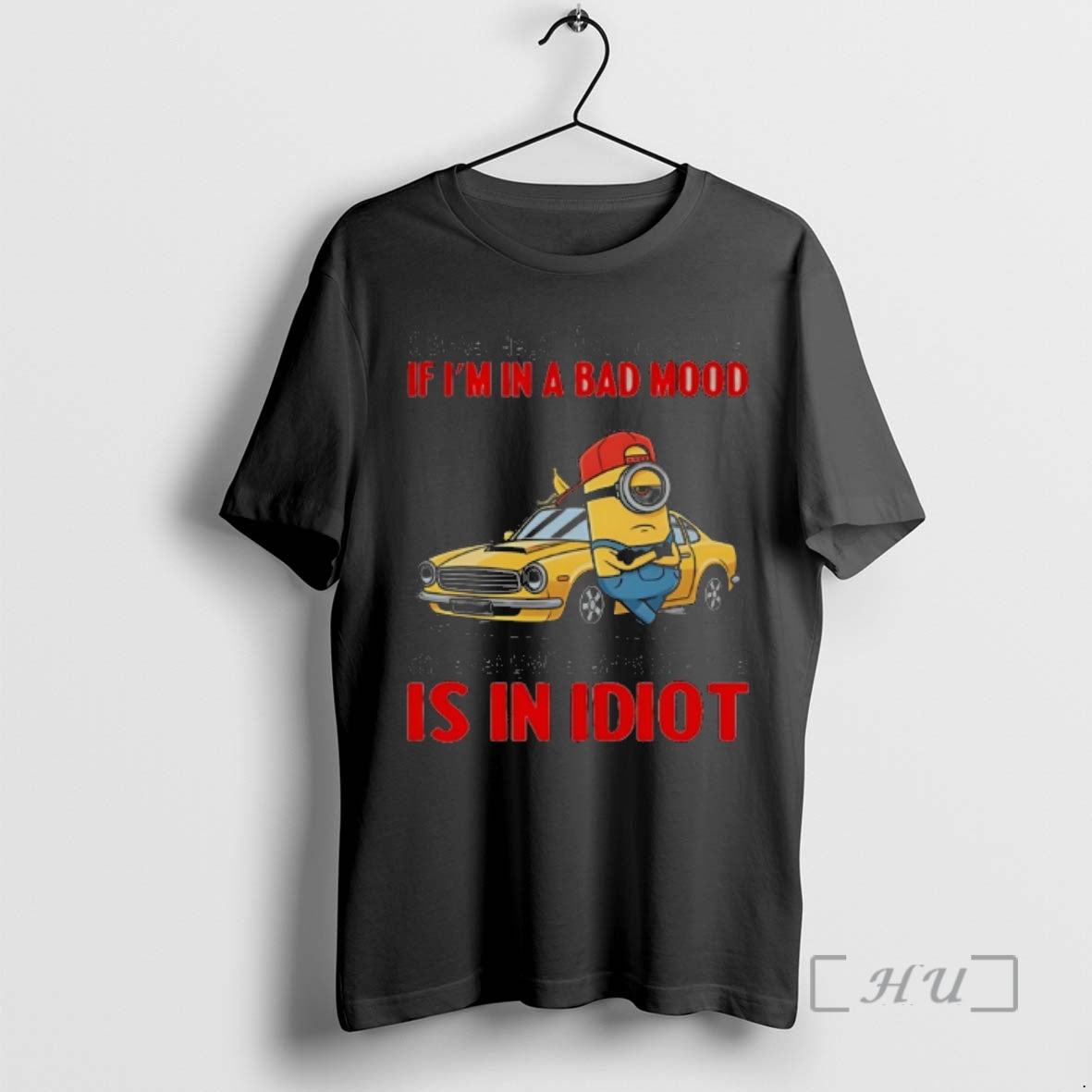 Officials Minion Some Days Im Not Sure If Im In A Bad Mood Or Everyone T-Shirts, Hoodie, Sweatshirt | PopFlextees.com