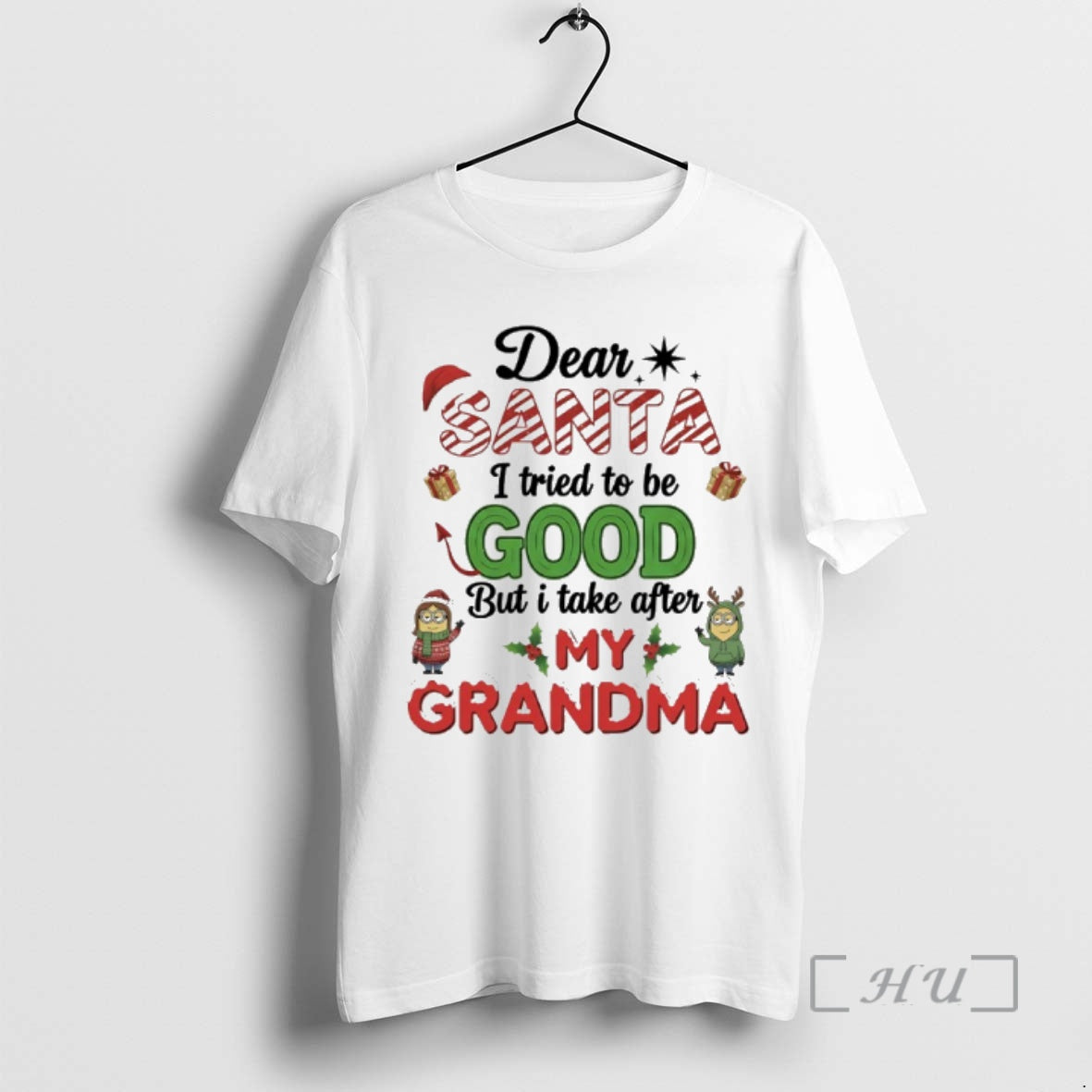 Officials Minions Christmas Dear Santa I Tried To Be Good But I Take After My T-Shirts, Hoodie, Sweatshirt | PopFlextees.com