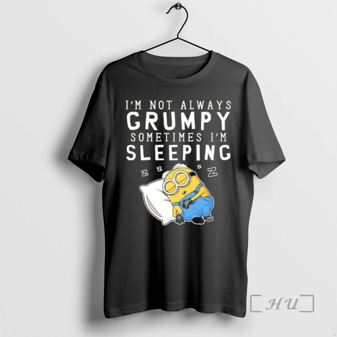 Officials Minions Im Not Always Grumpy Sometimes Im Sleeping T-Shirts, Hoodie, Sweatshirt | PopFlextees.com