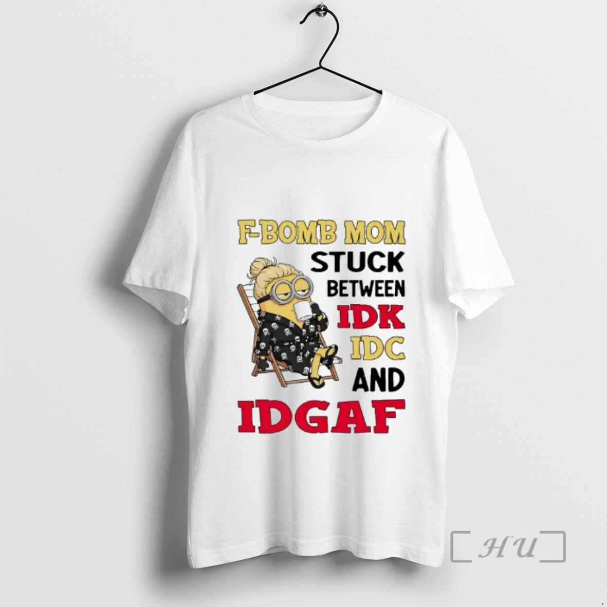 Officials Minions F Bomb Mom Stuck Between Idk Idc And Idgaf Premium T Shirts Sweater Hoodie, Sweatshirt | PopFlextees.com