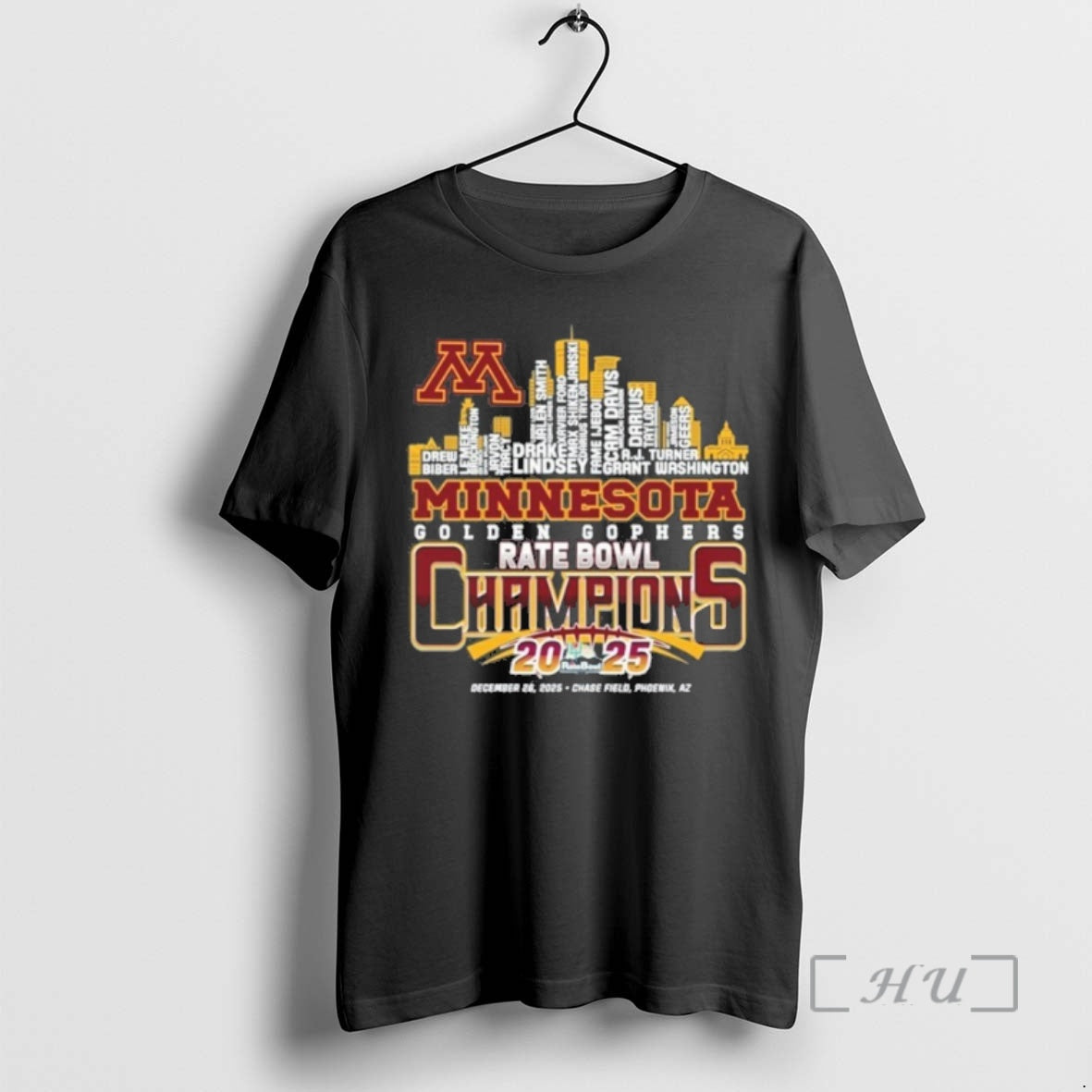 Officials Minnesota Golden Gophers Bowl Typo 2025 T-Shirts, Hoodie, Sweatshirt | PopFlextees.com