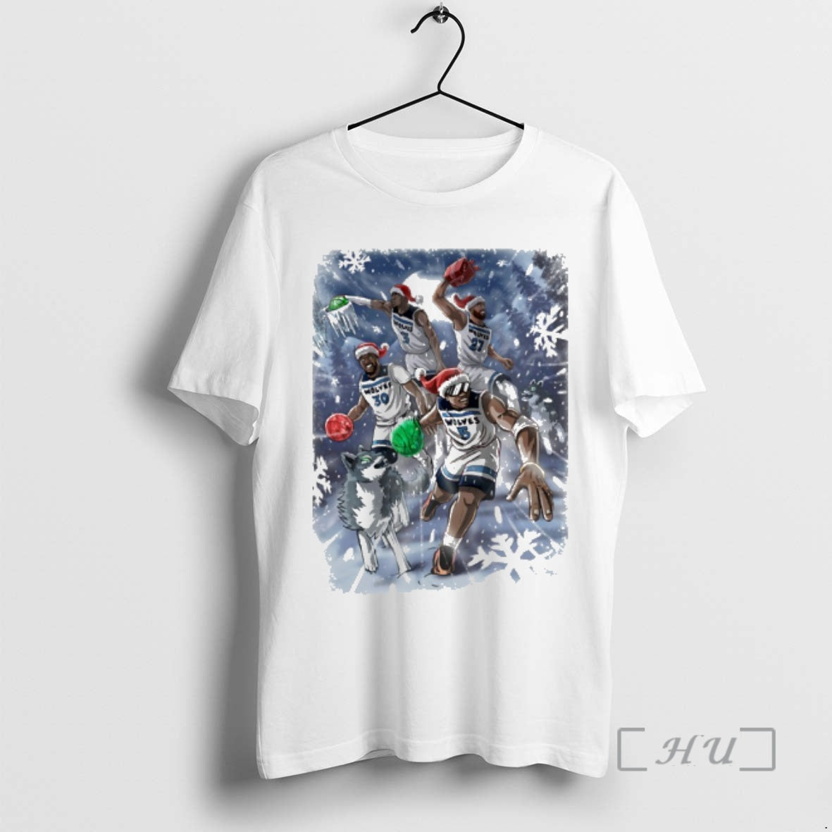 Officials Minnesota Timberwolves Merry Christmas And Happy Gameday 2026 T-Shirts, Hoodie, Sweatshirt | PopFlextees.com