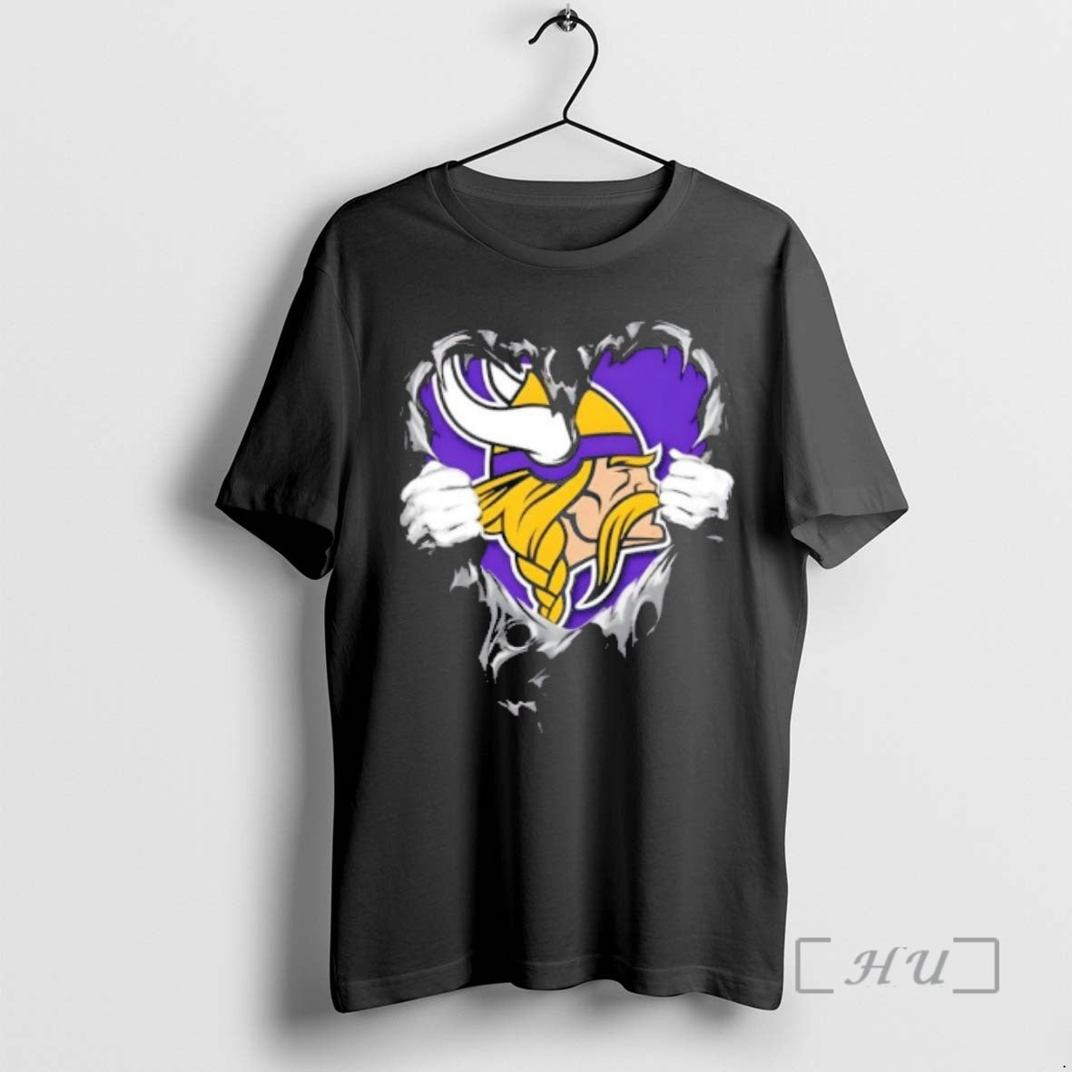 Officials Minnesota Vikings Rip The Chest Forever In My Heart T-Shirts, Hoodie, Sweatshirt | PopFlextees.com