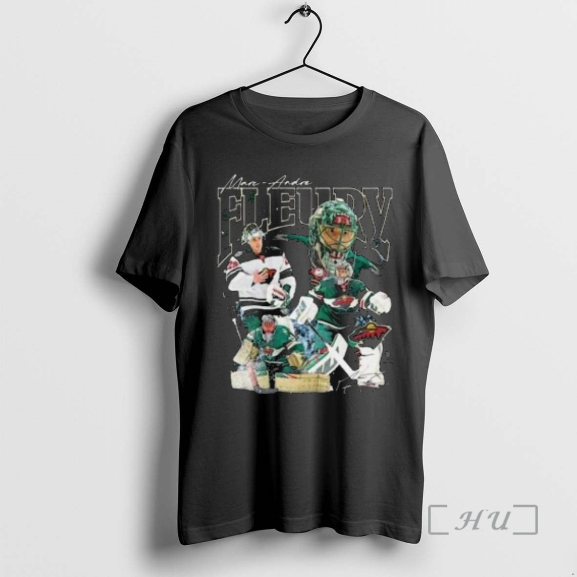 Officials Minnesota Wild Marc Andre Fleury Mitchell Ness Circle Black T-Shirts, Hoodie, Sweatshirt | PopFlextees.com