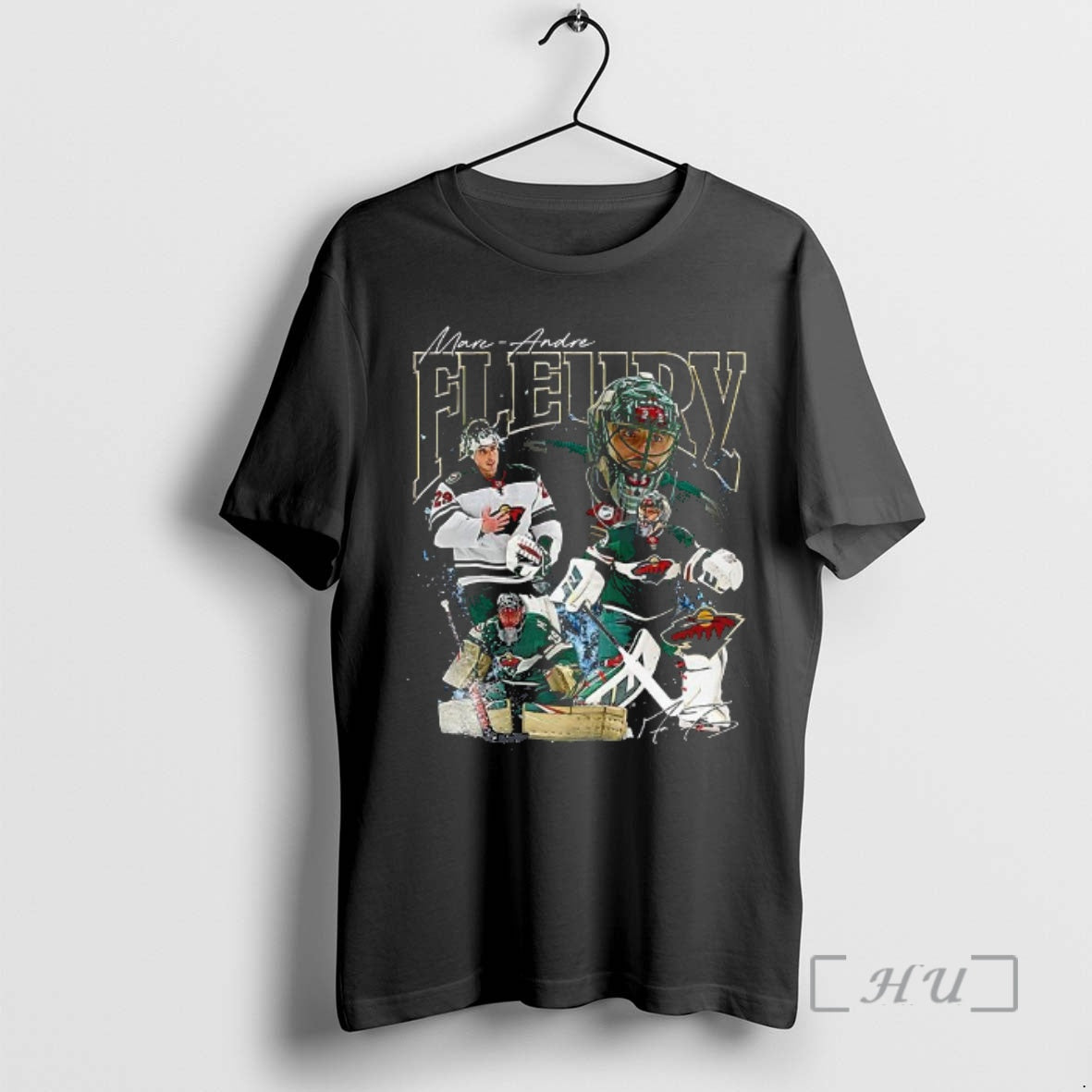 Officials Minnesota Wild Marc Andre Fleury Graphic T-Shirts, Hoodie, Sweatshirt | PopFlextees.com