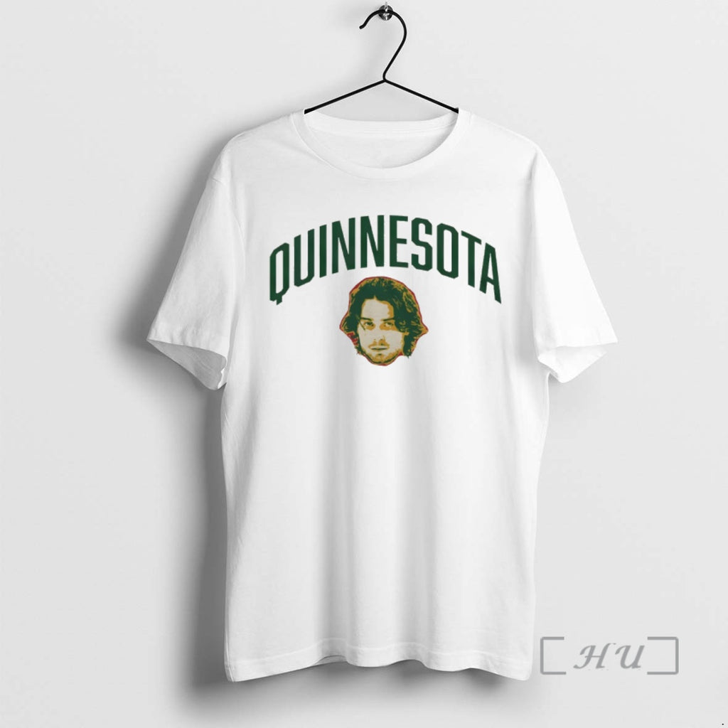 Officials Minnesota Wild Nhl Quinn Hughes Big Head Funny Quinnesota T-Shirts, Hoodie, Sweatshirt | PopFlextees.com
