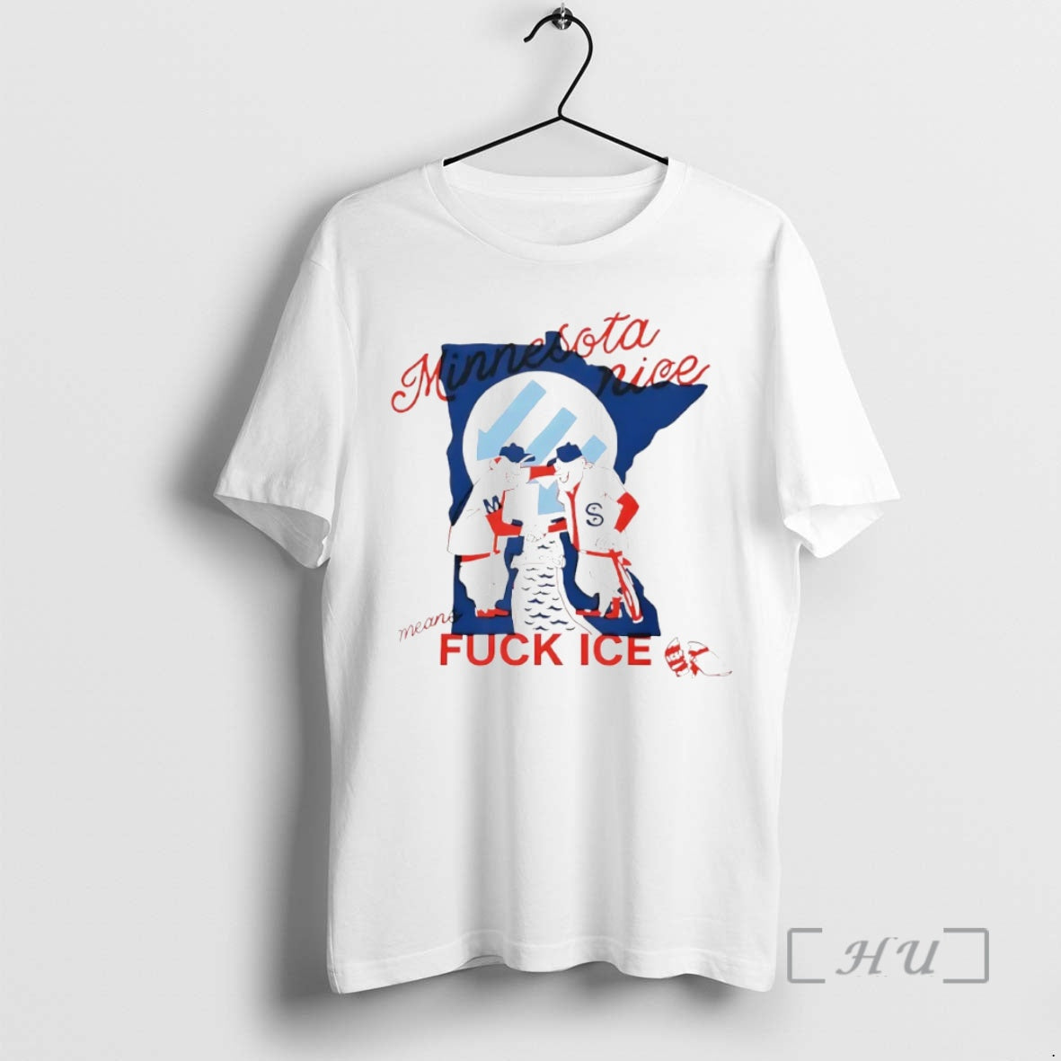 Officials Minnesota Nice Means Fck Ice Circle T-Shirts, Hoodie, Sweatshirt | PopFlextees.com