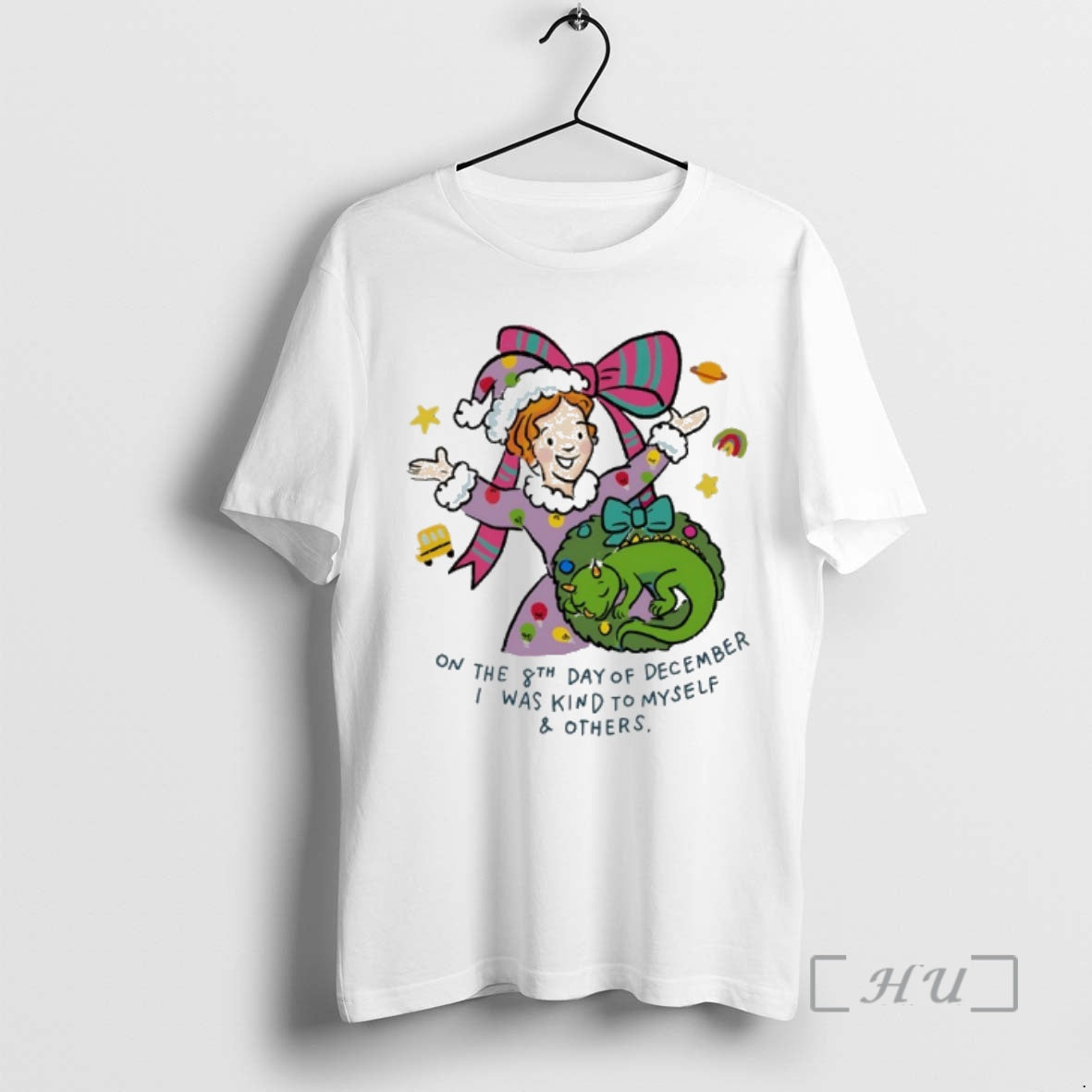 Officials Miss Frizzle On The 8th Day Of December I Was Kind To Myself And T-Shirts, Hoodie, Sweatshirt | PopFlextees.com