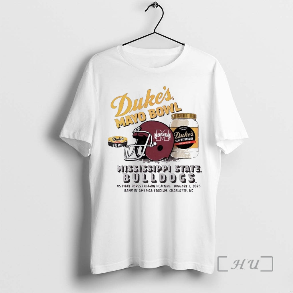 Officials Mississippi State Bulldogs 2026 Dukes Mayo Bowl Helmet Christmas T-Shirts, Hoodie, Sweatshirt | PopFlextees.com