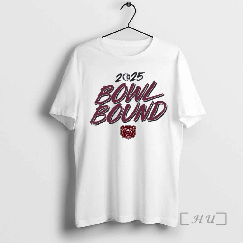 Officials Missouri State Bears Football Bowl Bound 2025 T-Shirts, Hoodie, Sweatshirt | PopFlextees.com