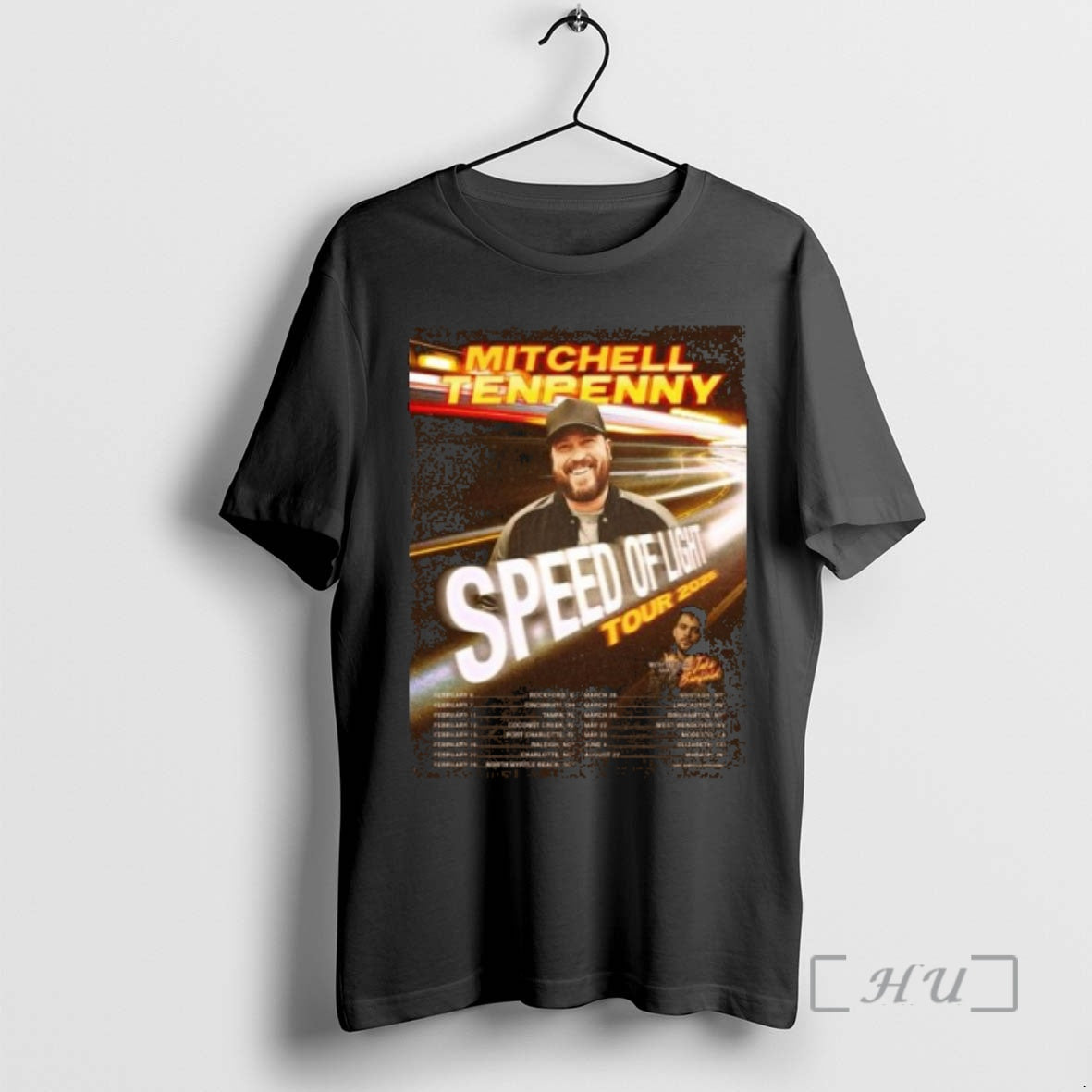 Officials Mitchell Tenpenny Speed Of Light Tour 2026 T-Shirts, Hoodie, Sweatshirt | PopFlextees.com