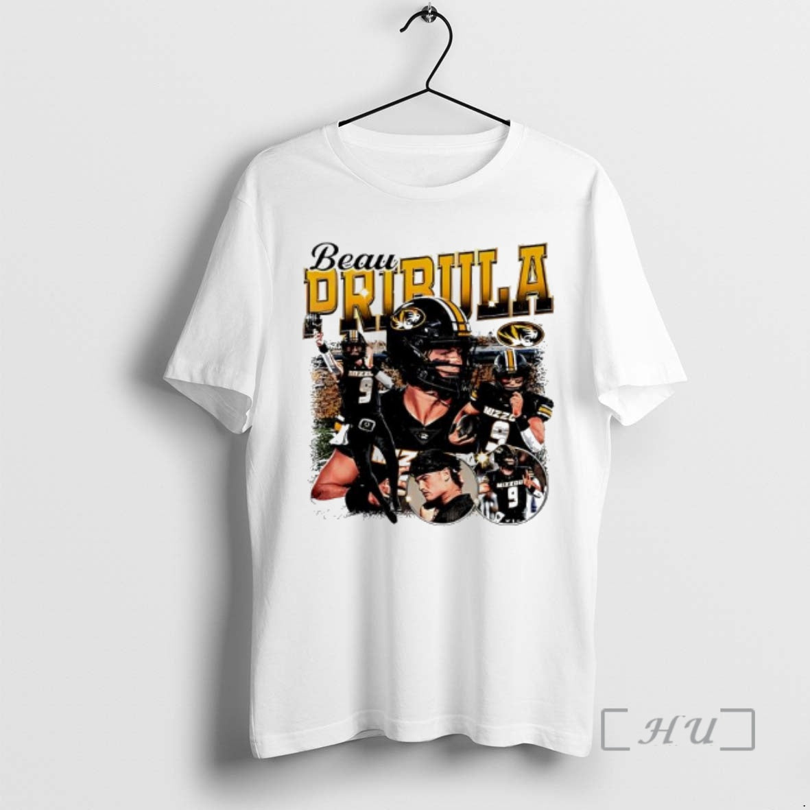 Officials Mizzou Tigers Nil Beau Pribula 9 Player T-Shirts, Hoodie, Sweatshirt | PopFlextees.com