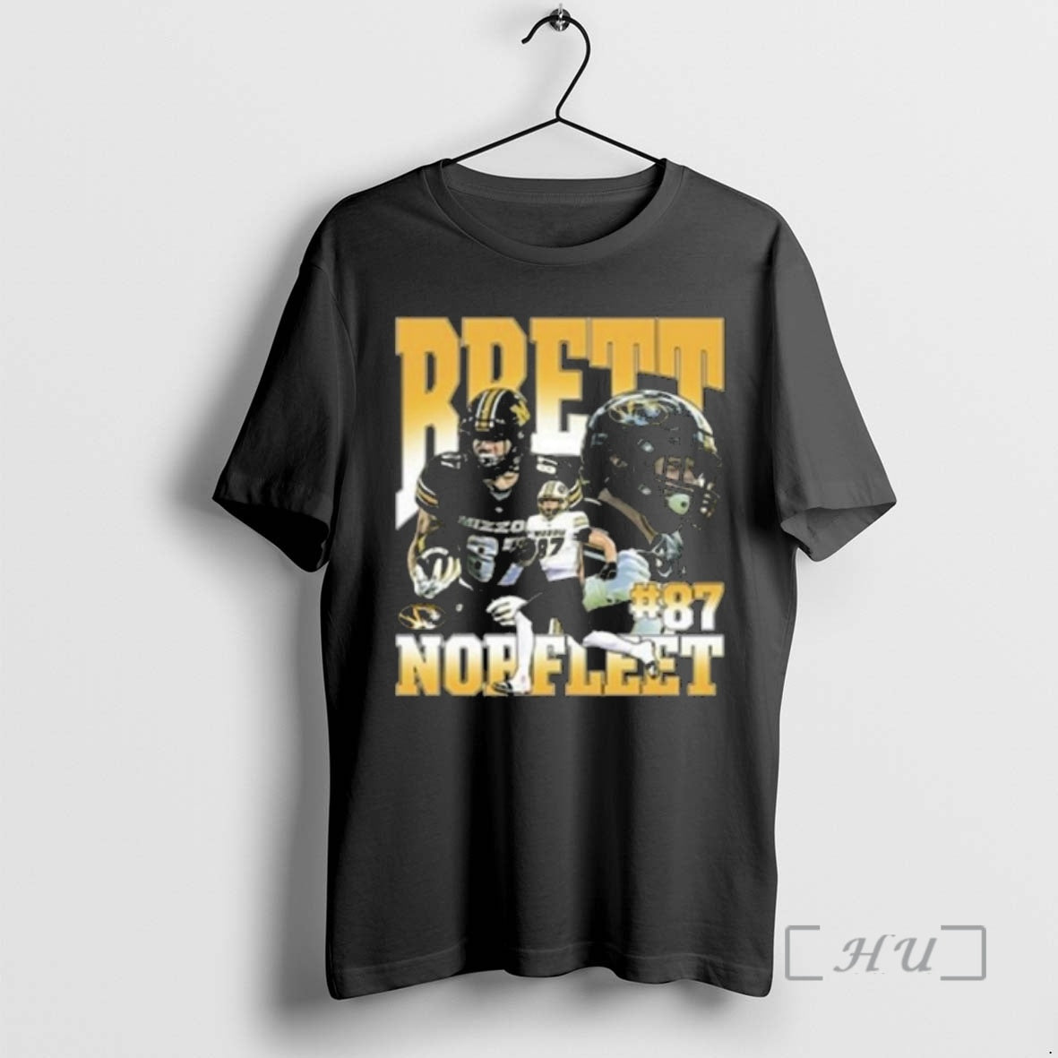 Officials Mizzou Tigers Nil Brett Norfleet 87 Player T-Shirts, Hoodie, Sweatshirt | PopFlextees.com