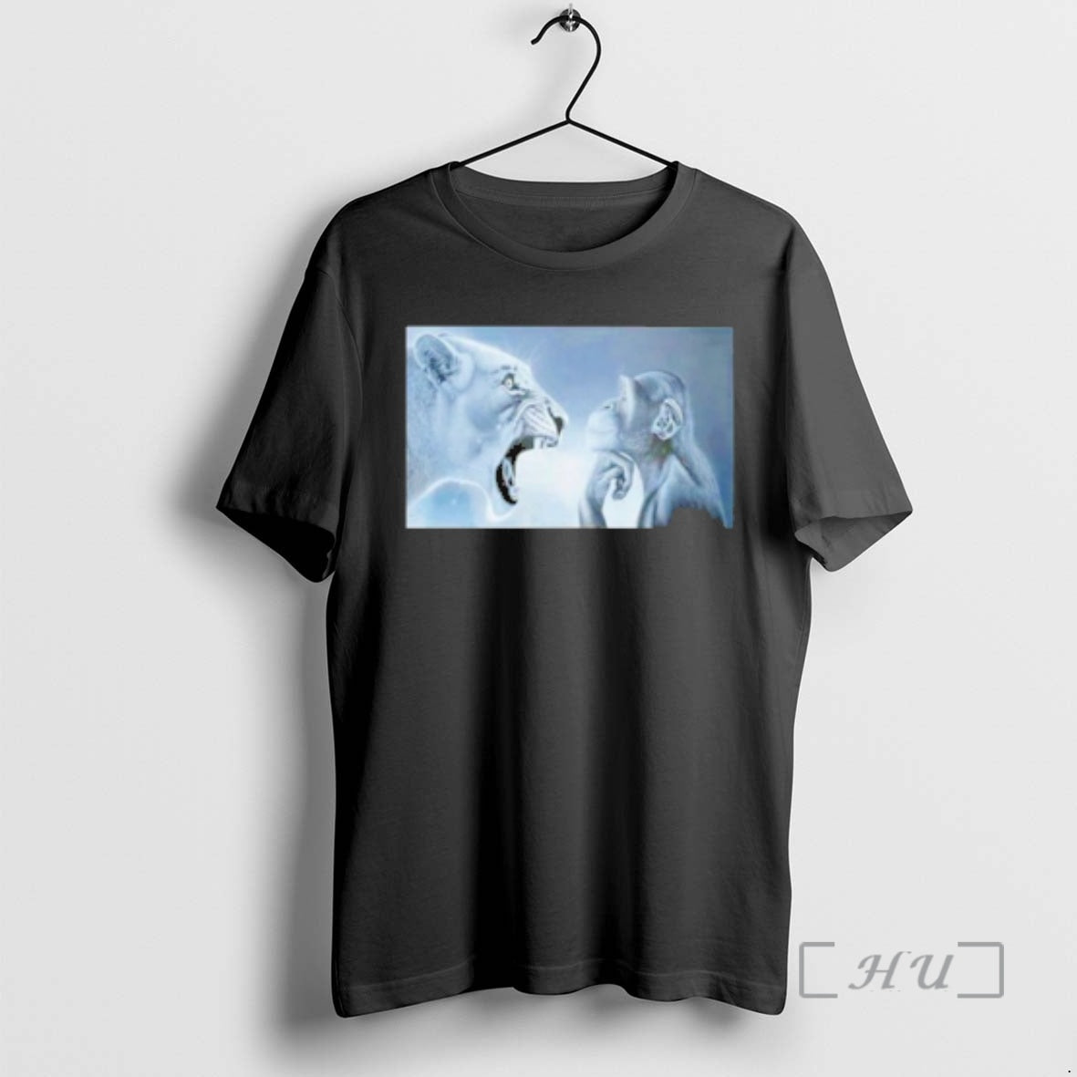 Officials Monkey And Lion Stare Meme Meme T-Shirts, Hoodie, Sweatshirt | PopFlextees.com