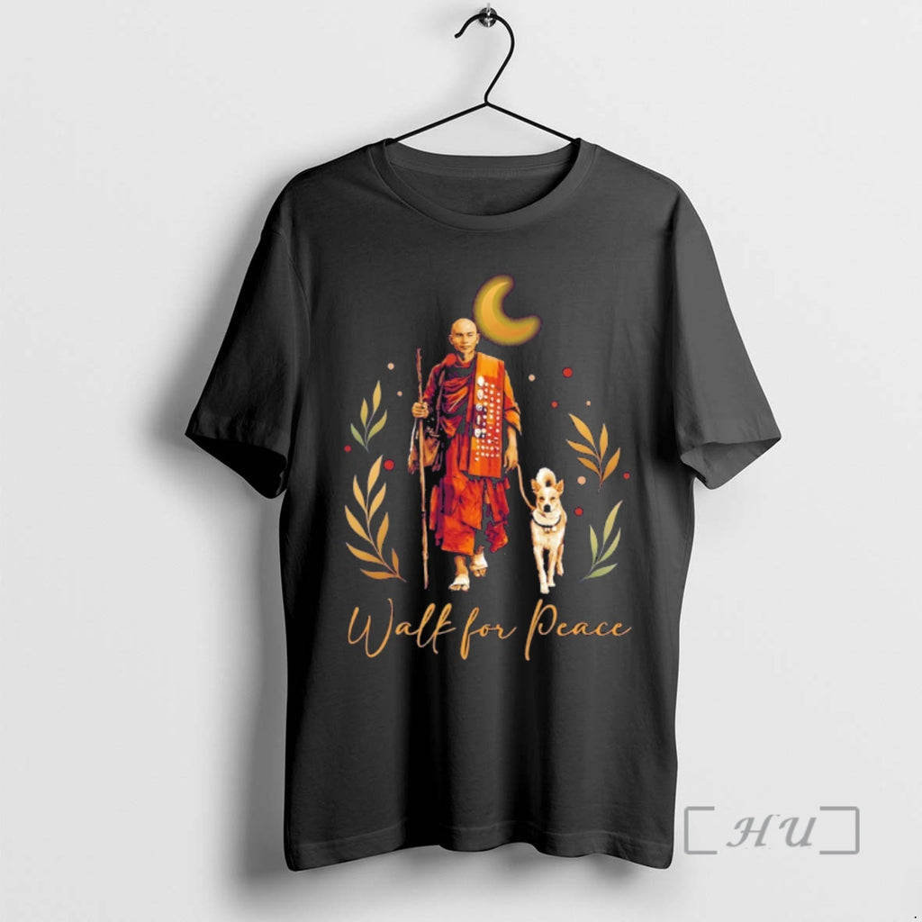 Officials Monks Walk For Peace Buddhist T-Shirts, Hoodie, Sweatshirt | PopFlextees.com