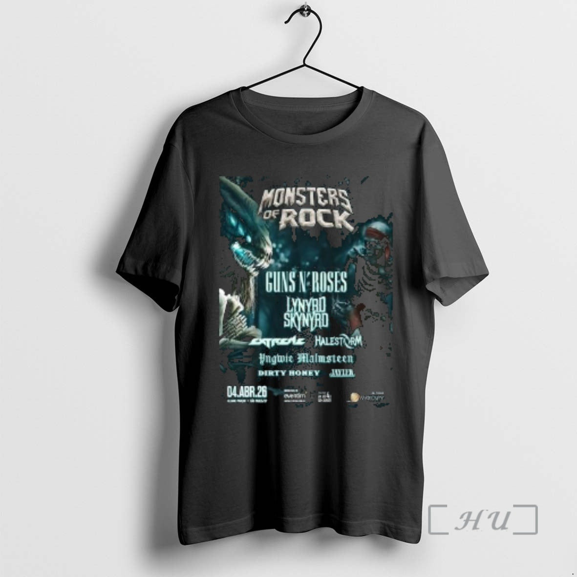 Officials Monster Rock Sao Paulo Prazil Allianz Parque April 4 2026 Circle T-Shirts, Hoodie, Sweatshirt