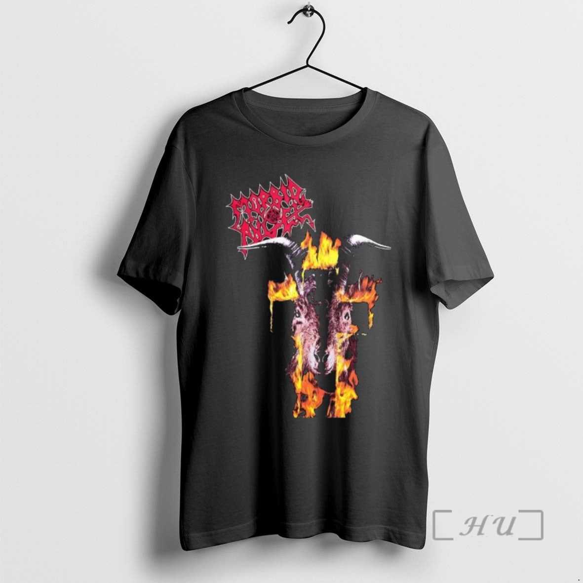 Officials Morbid Angel Flaming Goat T-Shirts, Hoodie, Sweatshirt | PopFlextees.com