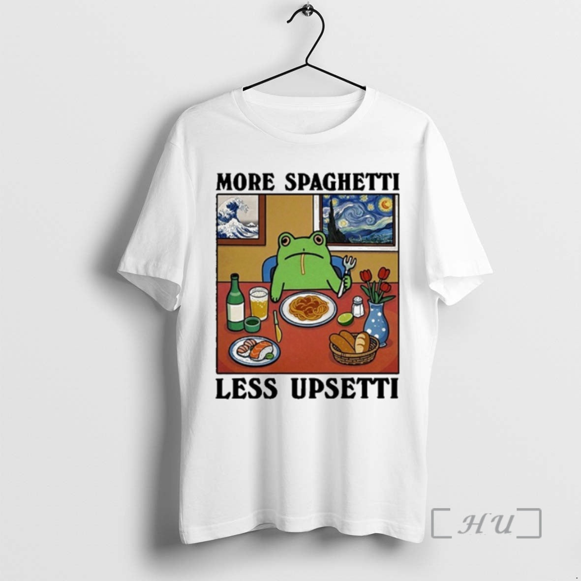 Officials More Spaghetti Less Upsetti Frog T-Shirts, Hoodie, Sweatshirt | PopFlextees.com