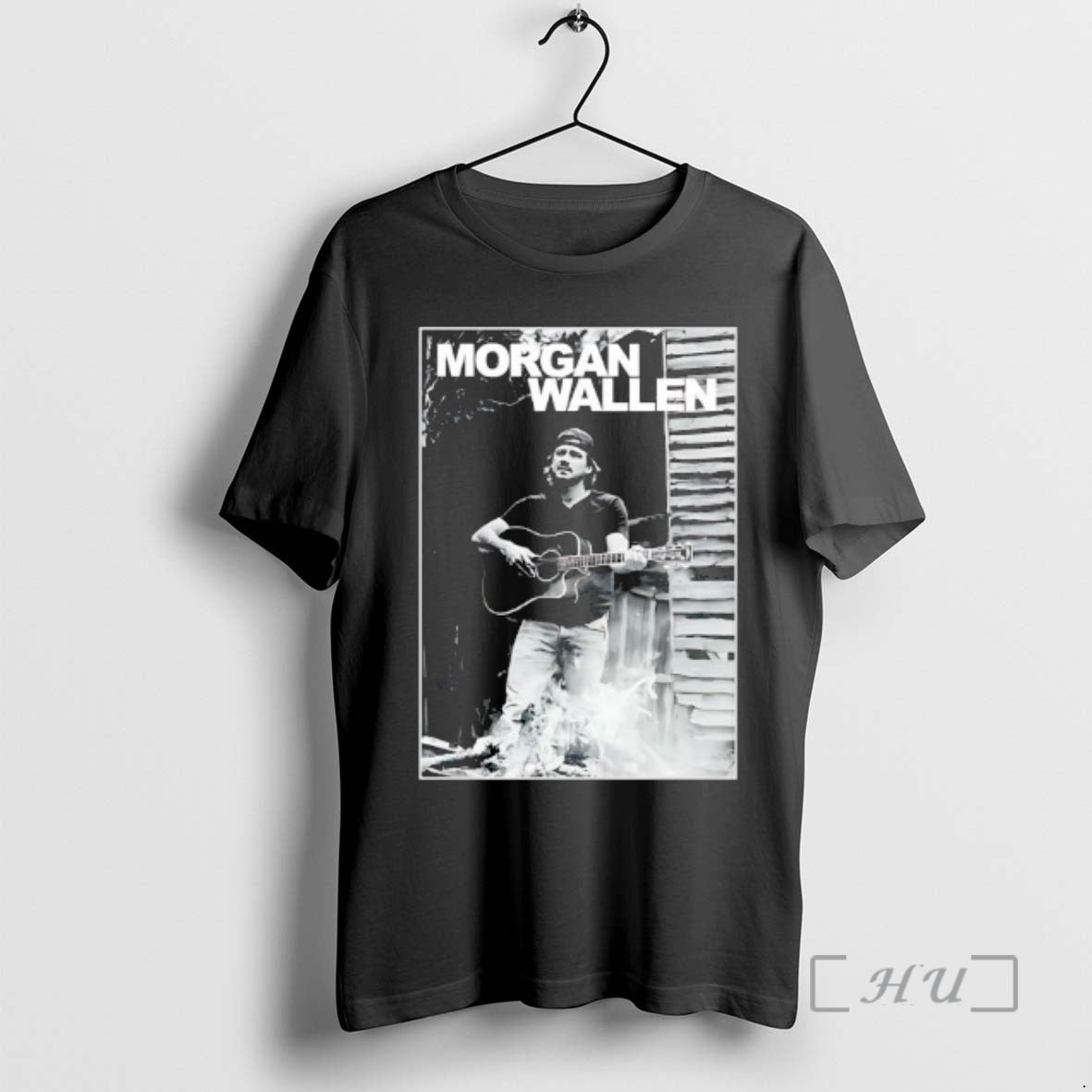 Officials Morgan Wallen Guitar Photo Graphic T-Shirts, Hoodie, Sweatshirt | PopFlextees.com