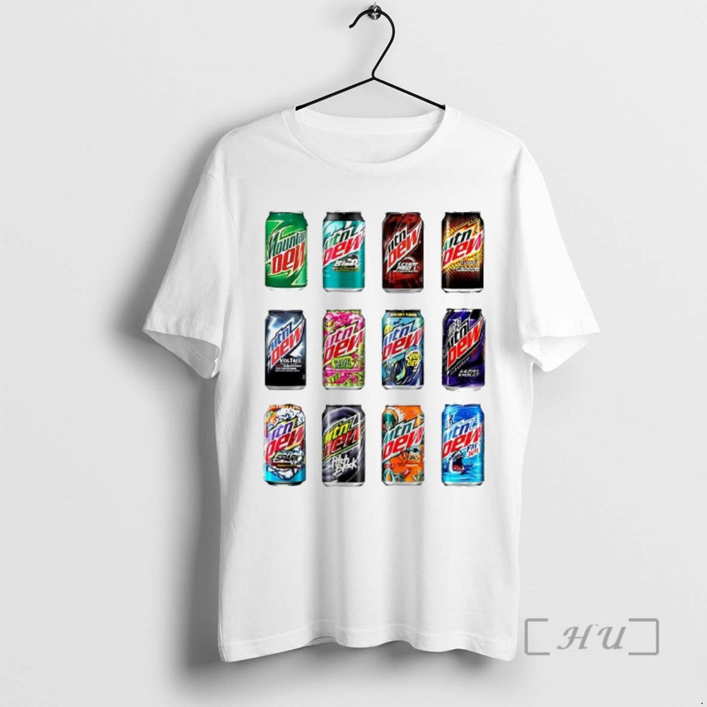 Officials Mountain Dew Soda Various Flavors Woman T-Shirts, Hoodie, Sweatshirt | PopFlextees.com