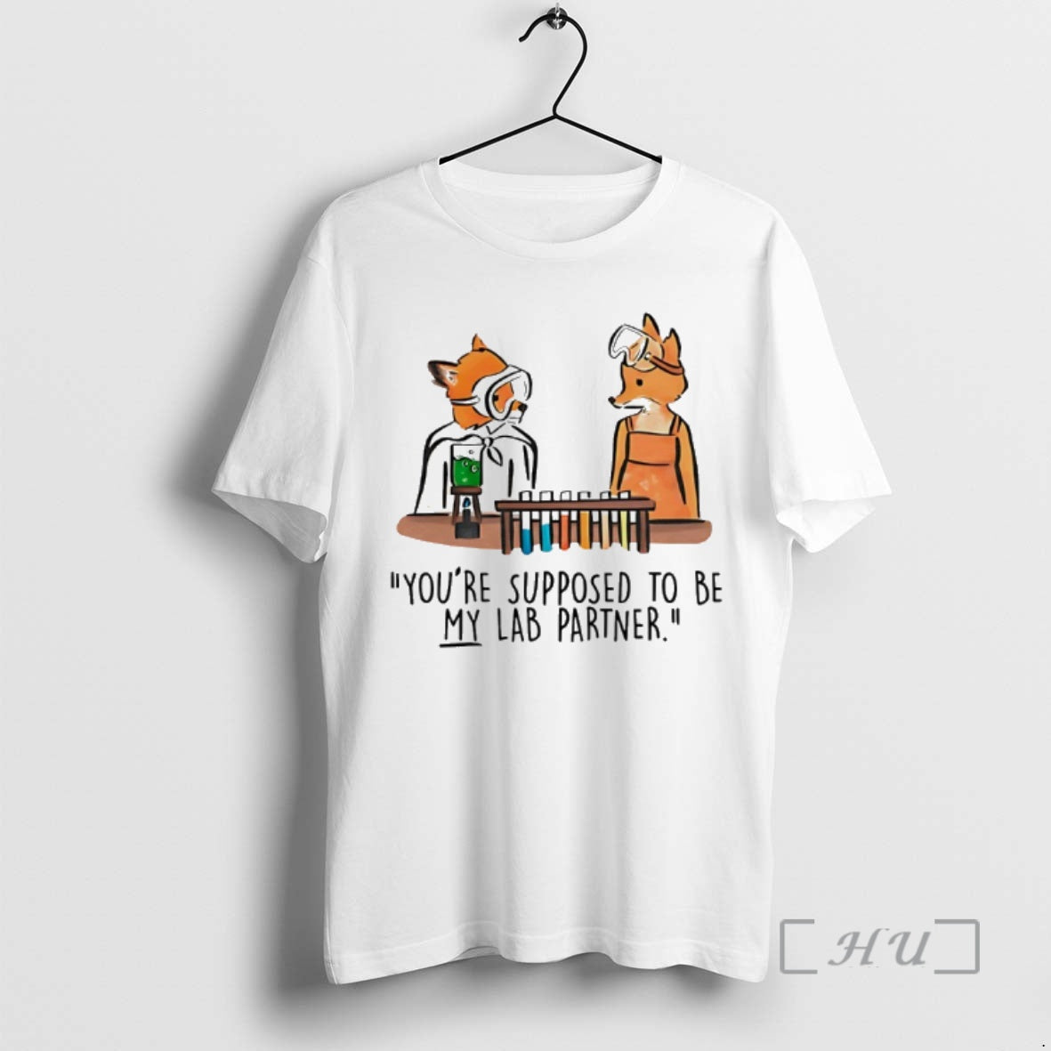 Officials Mr Fox Youre Supposed To Be My Lab Partner T-Shirts, Hoodie, Sweatshirt | PopFlextees.com