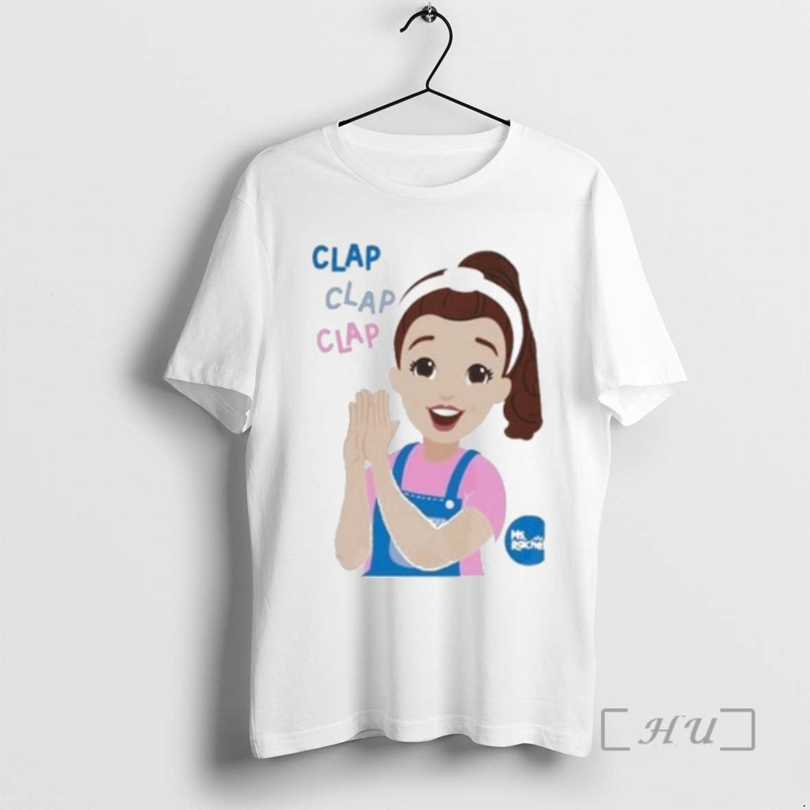 Officials Ms Rachel Clap Clap Clap Educational Circle White T-Shirts, Hoodie, Sweatshirt | PopFlextees.com