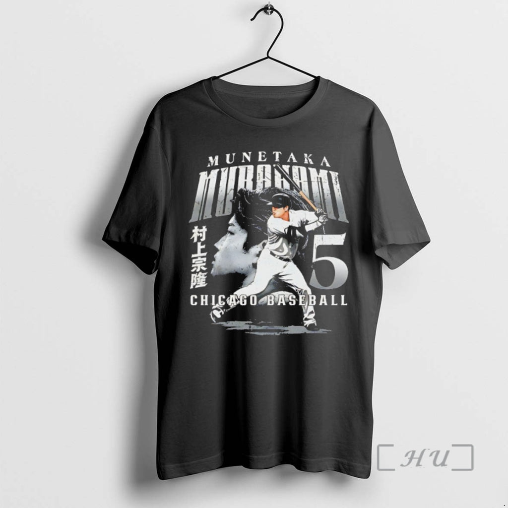 Officials Munetaka Murakami 5 Chicago White Sox Player Collage Vintage T-Shirts, Hoodie, Sweatshirt | PopFlextees.com