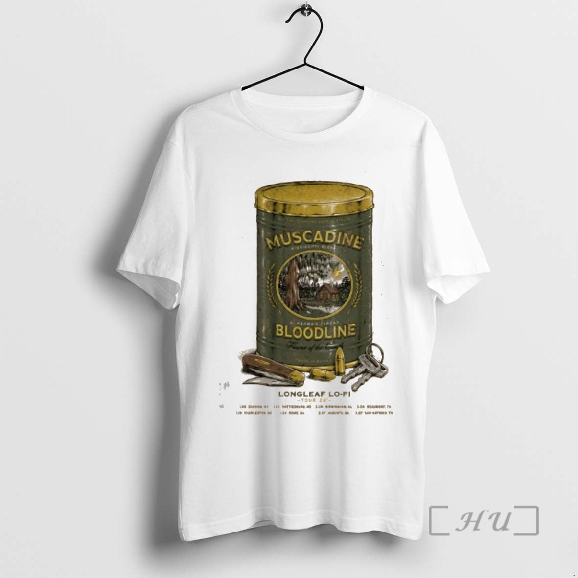 Officials Muscadine Bloodline Longleaf Lo Fi 2026 Shows T-Shirts, Hoodie, Sweatshirt | PopFlextees.com