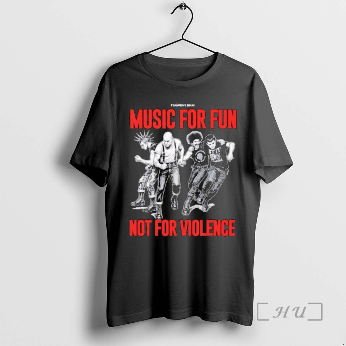 Officials Music For Fun Walclack Not For Violence T-Shirts, Hoodie, Sweatshirt | PopFlextees.com