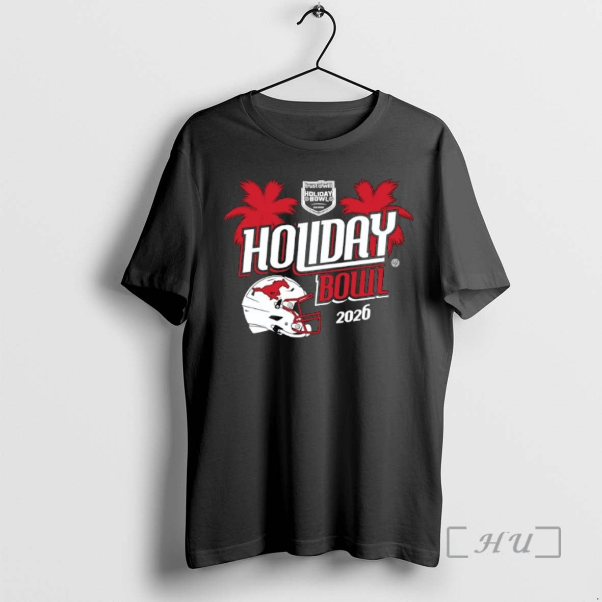 Officials Mustang Smu Football Holiday Bowl 2026 T-Shirts, Hoodie, Sweatshirt | PopFlextees.com