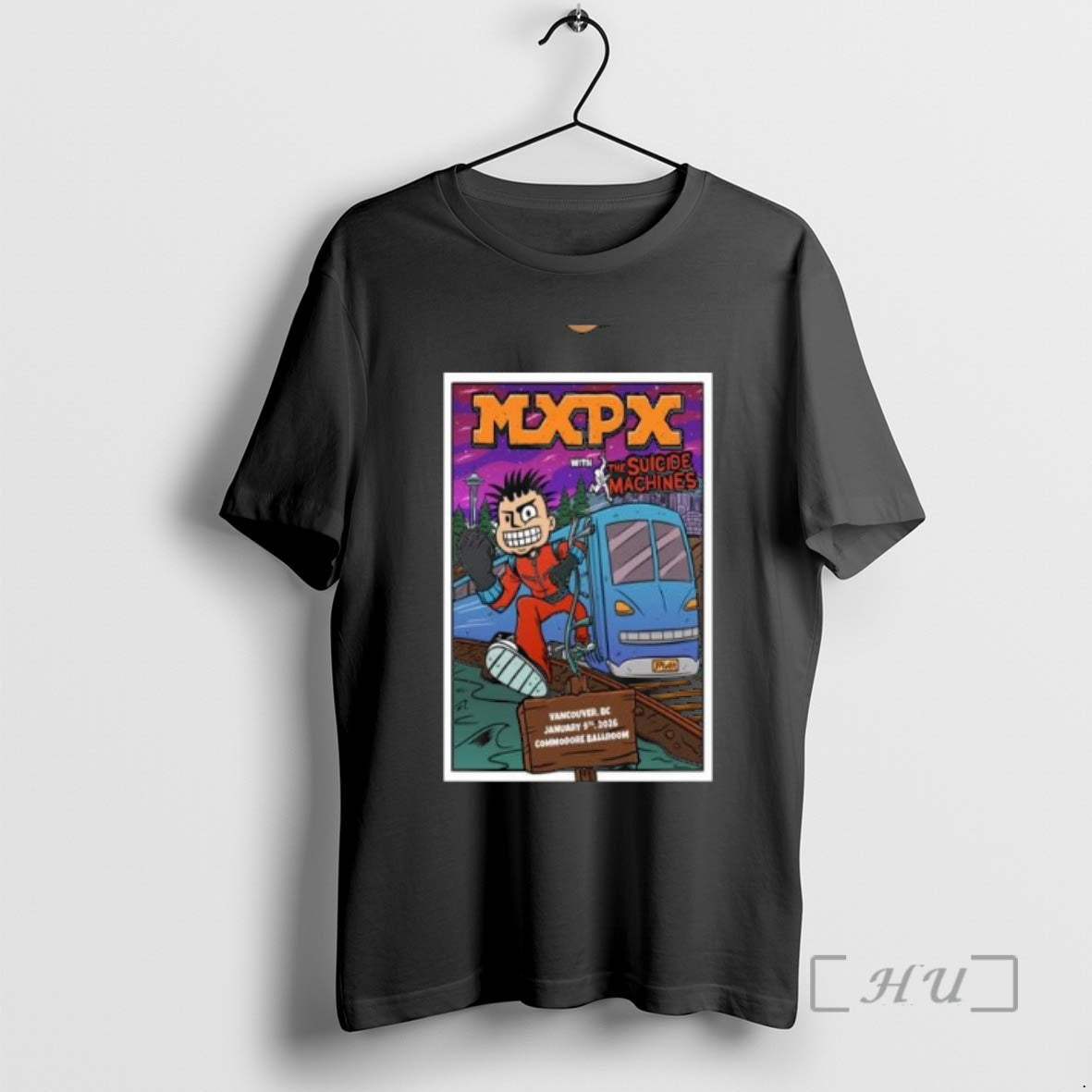 Officials Mxpx Vancouver Bc January 9 2026 Concert Circle Black T-Shirts, Hoodie, Sweatshirt | PopFlextees.com