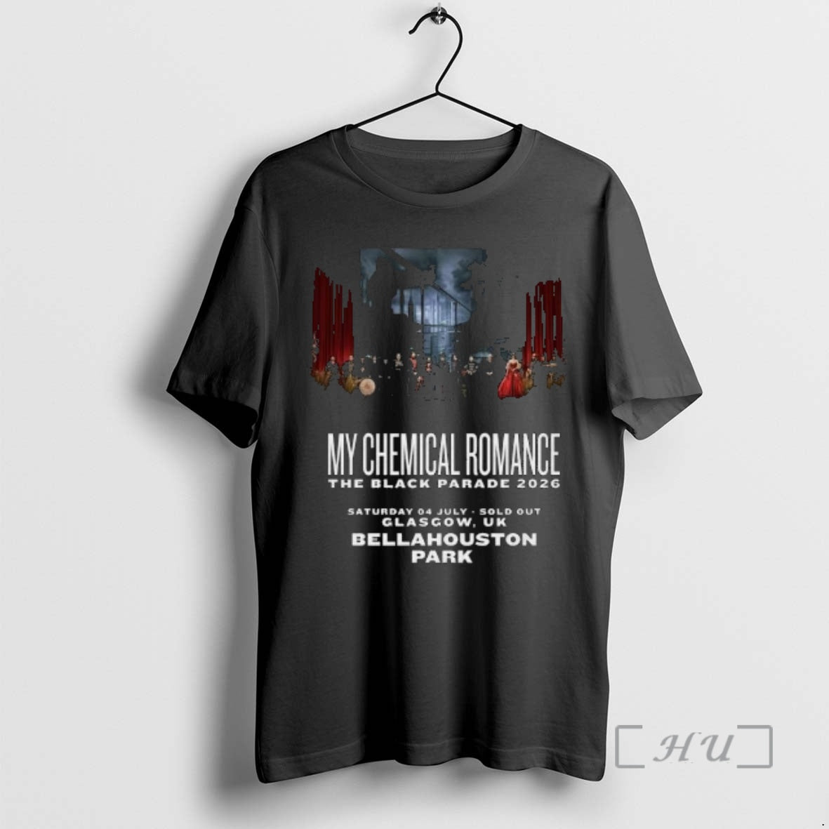 Officials My Chemical Romance Black Parade 2026 Bellahouston Park Glasgow Uk T-Shirts, Hoodie, Sweatshirt