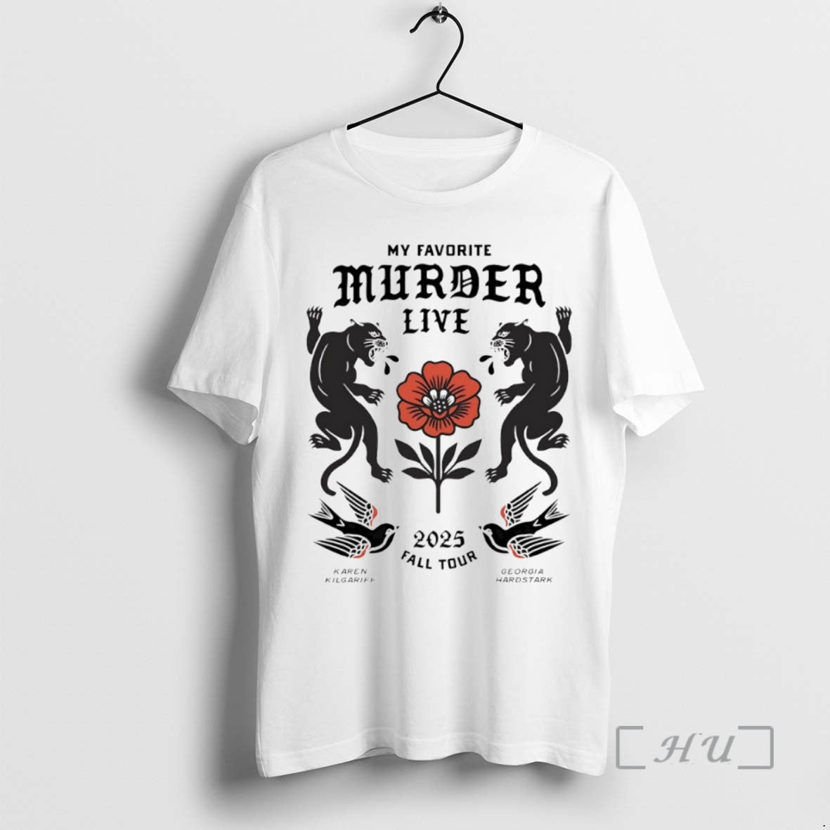 Officials My Favorite Murder Live 2025 Fall Tour Circle T-Shirts, Hoodie, Sweatshirt | PopFlextees.com
