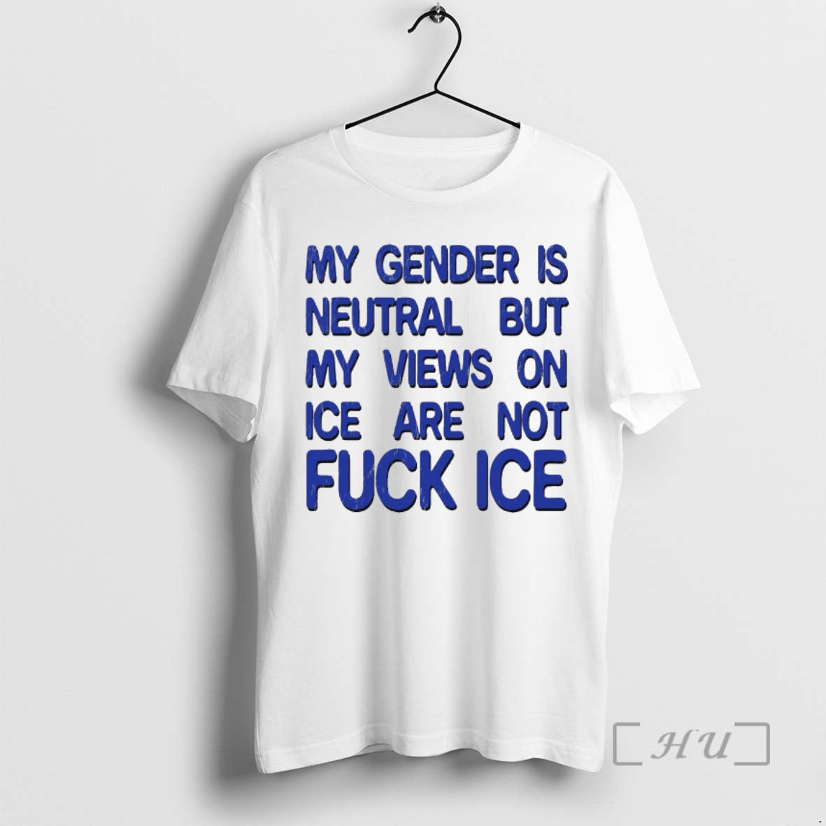 Officials My Gender Is Neutral But My Views On Ice Are Not Fuck Ice 2026 T-Shirts, Hoodie, Sweatshirt | PopFlextees.com