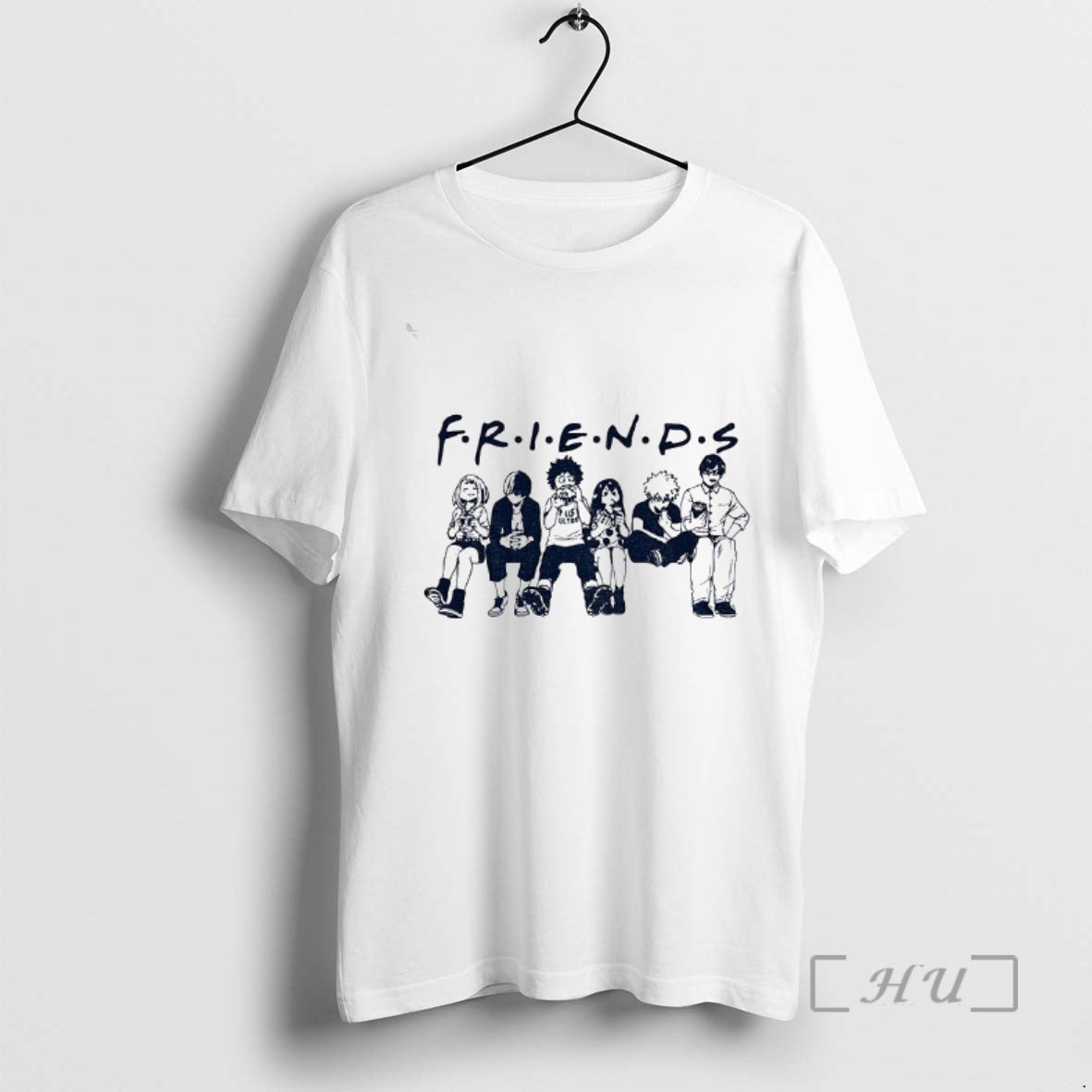 Officials My Hero Academia Friends Anime T-Shirts, Hoodie, Sweatshirt | PopFlextees.com