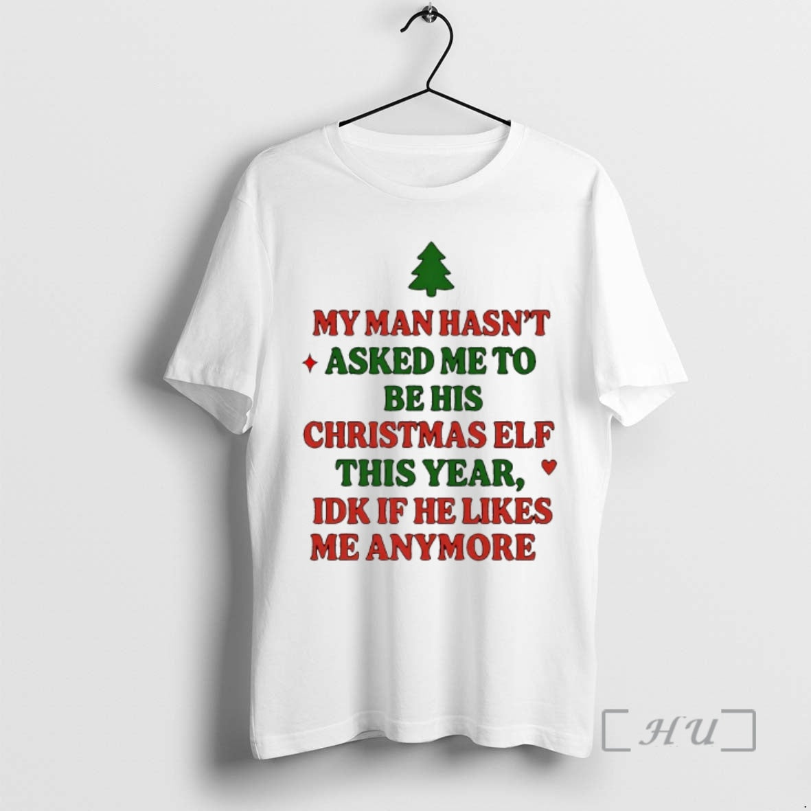 Officials My Man Hasnt Asked Me To Be His Christmas Elf This Year Premium T-Shirts, Hoodie, Sweatshirt | PopFlextees.com