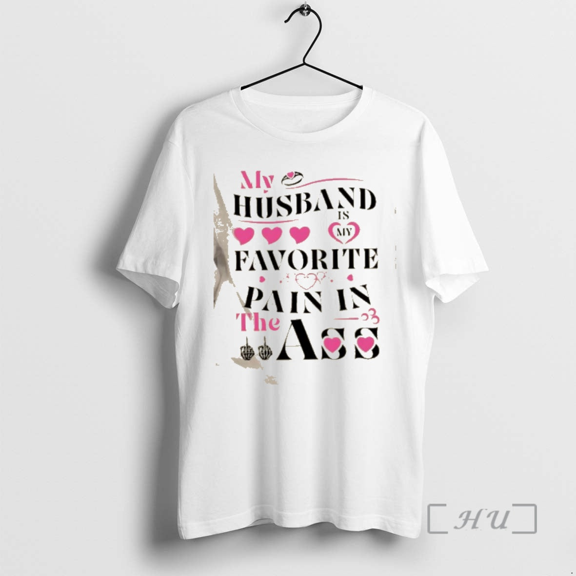 Officials My Husband Is My Favorite Pain In The Ass Hand Bones Premium T Shirts Hoodie, Sweatshirt | PopFlextees.com