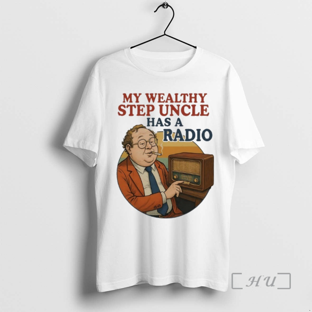 Officials My Wealthy Step Uncle Has A Radio Vintage T-Shirts, Hoodie, Sweatshirt | PopFlextees.com