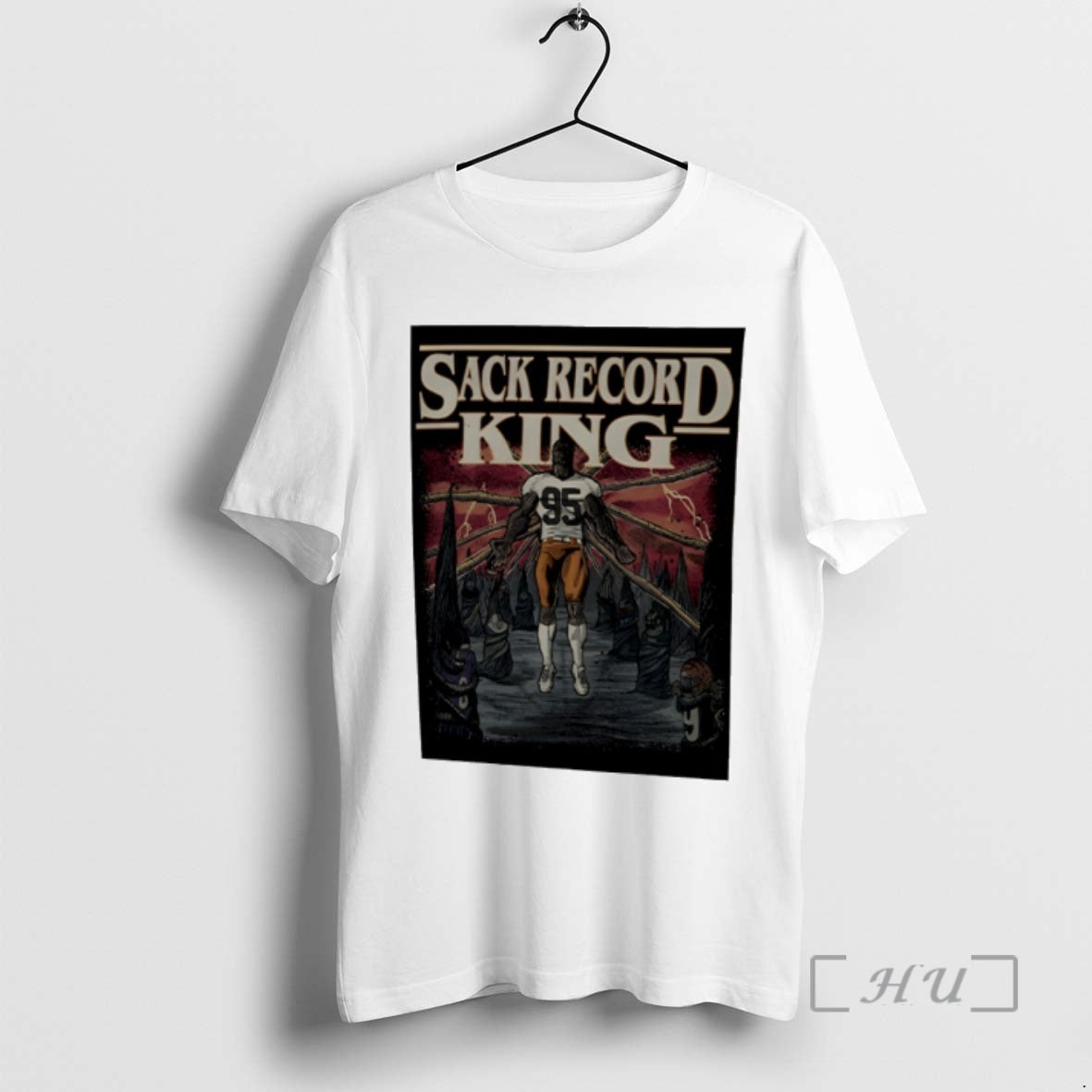 Officials Myles Garrett Cleveland Browns Sack Record King T-Shirts, Hoodie, Sweatshirt | PopFlextees.com