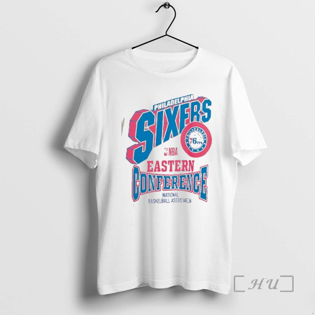 Officials Nba Philadelphia Sixers Basketball Eastern Conference Design T-Shirts, Hoodie, Sweatshirt | PopFlextees.com